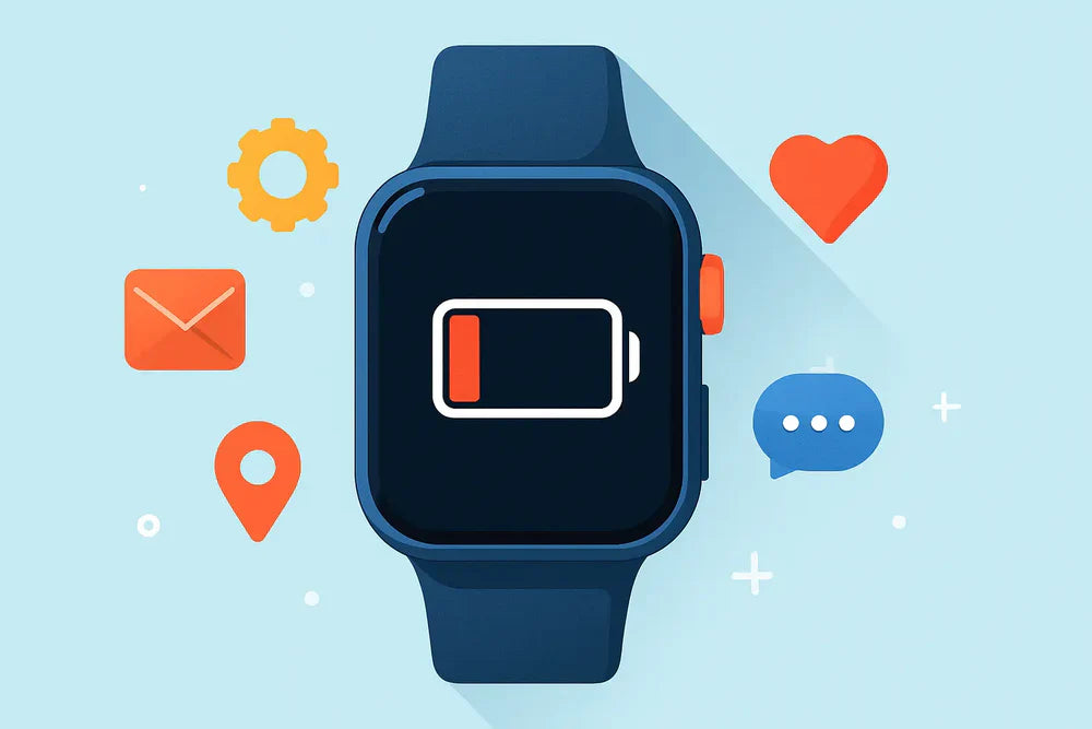 Warum entldt sich der Akku meiner Smartwatch so schnell?