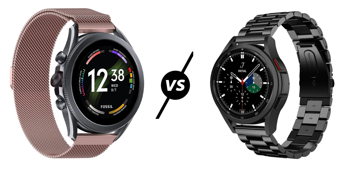 Fossil Gen 6 vs Galaxy Watch 4 : Which is best?