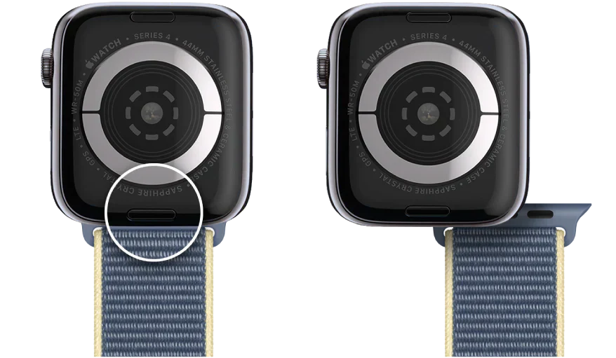 Hoe haal je de bandjes van je Apple Watch