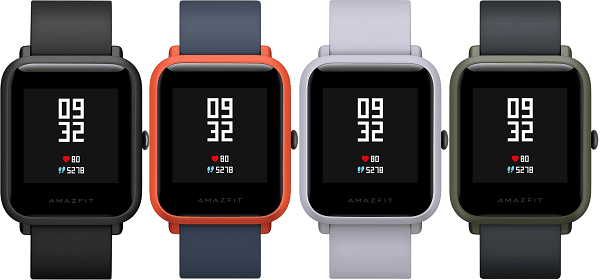 De best betaalbare smartwatch: Xiaomi Amazfit BIP