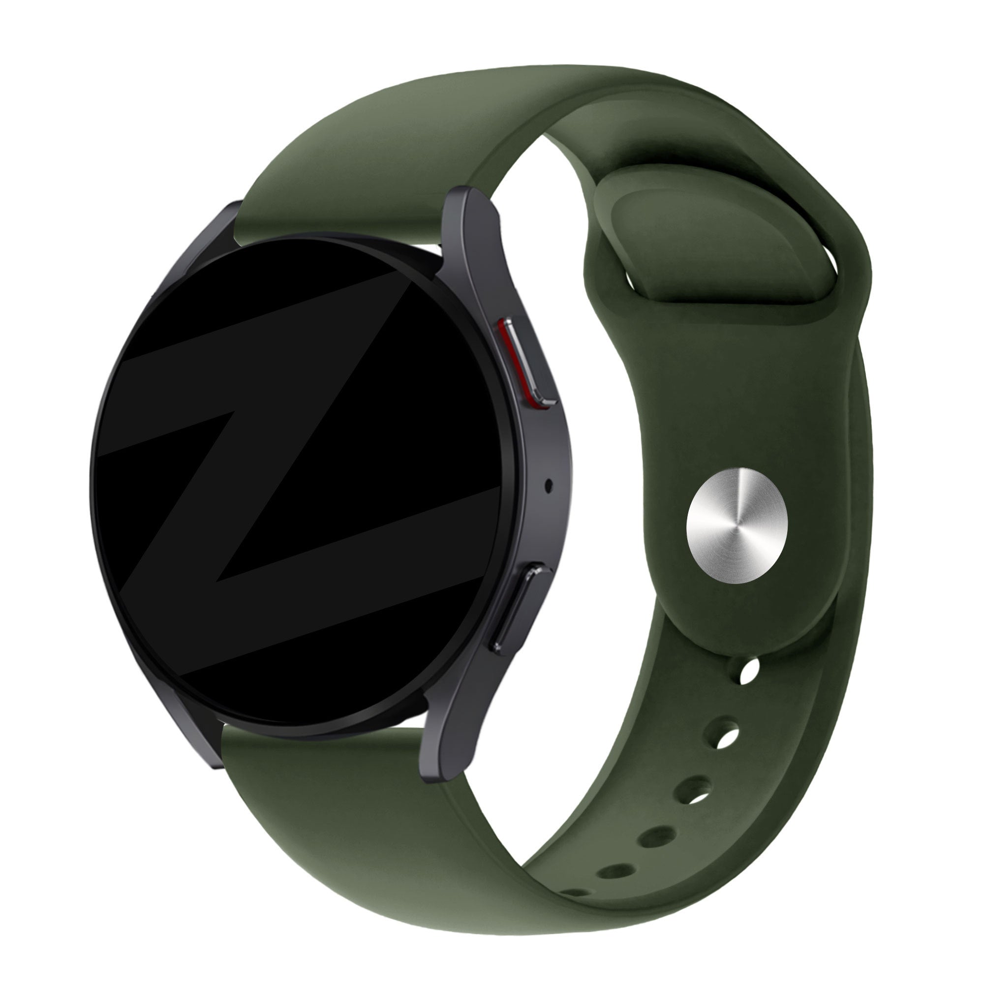 Bandz Samsung Galaxy Watch Active Sport Strap Deluxe Olive Green