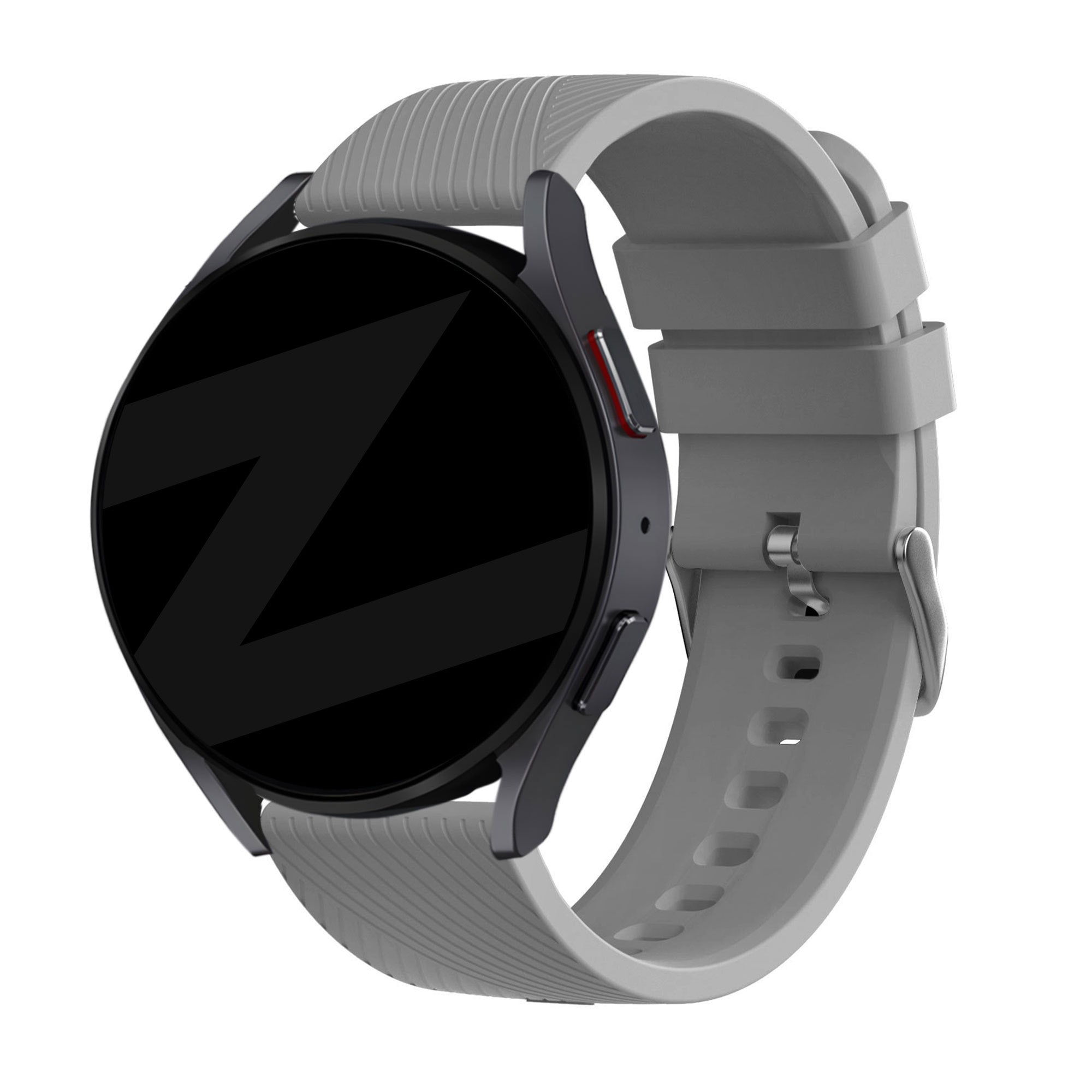 Bandz Amazfit Bip 6 Silicone Strap 'Deluxe' (Grey)
