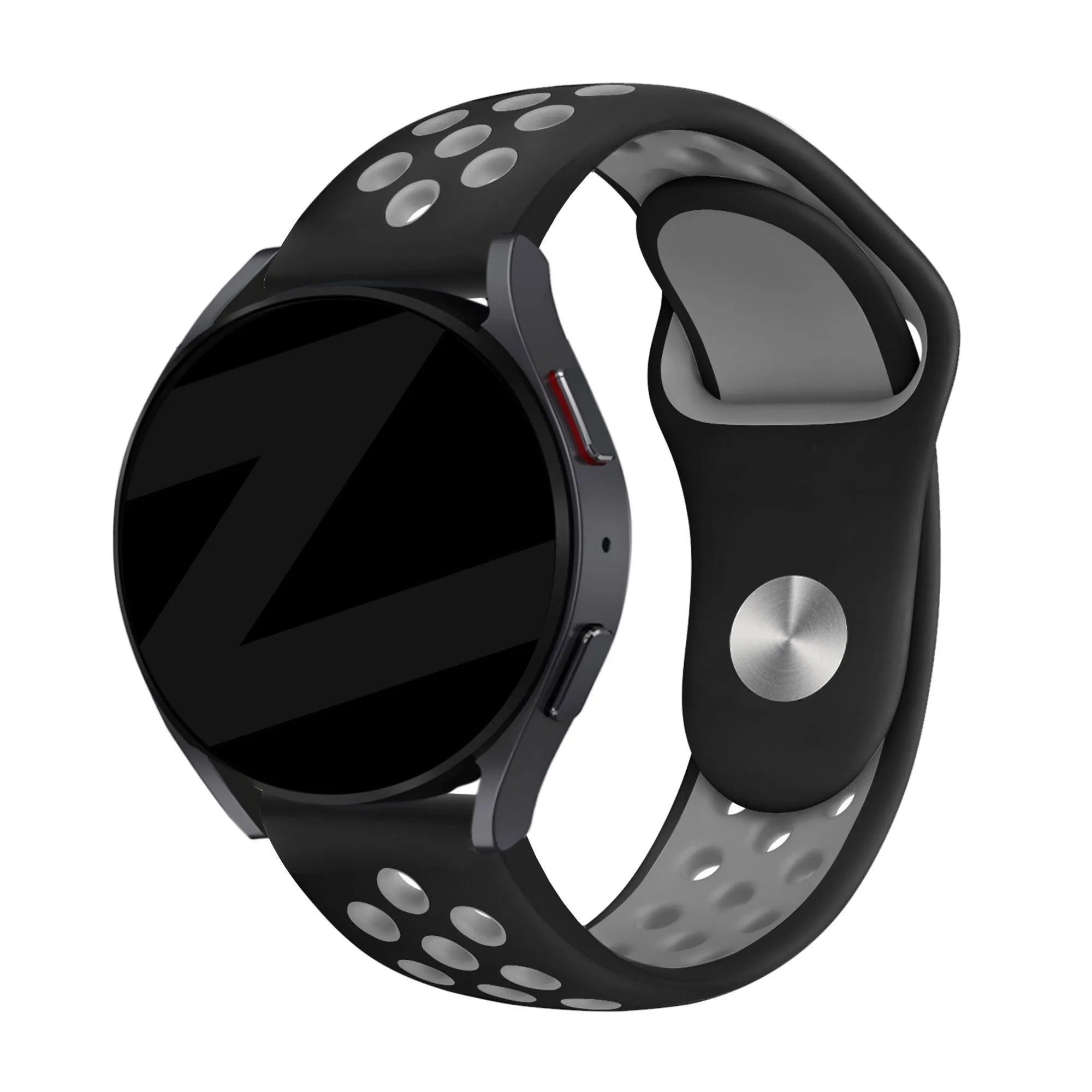 Bandz Gard Pro Health Smartwatch 3 - 41mm Sport Strap 'Deluxe' (Black/Grey)
