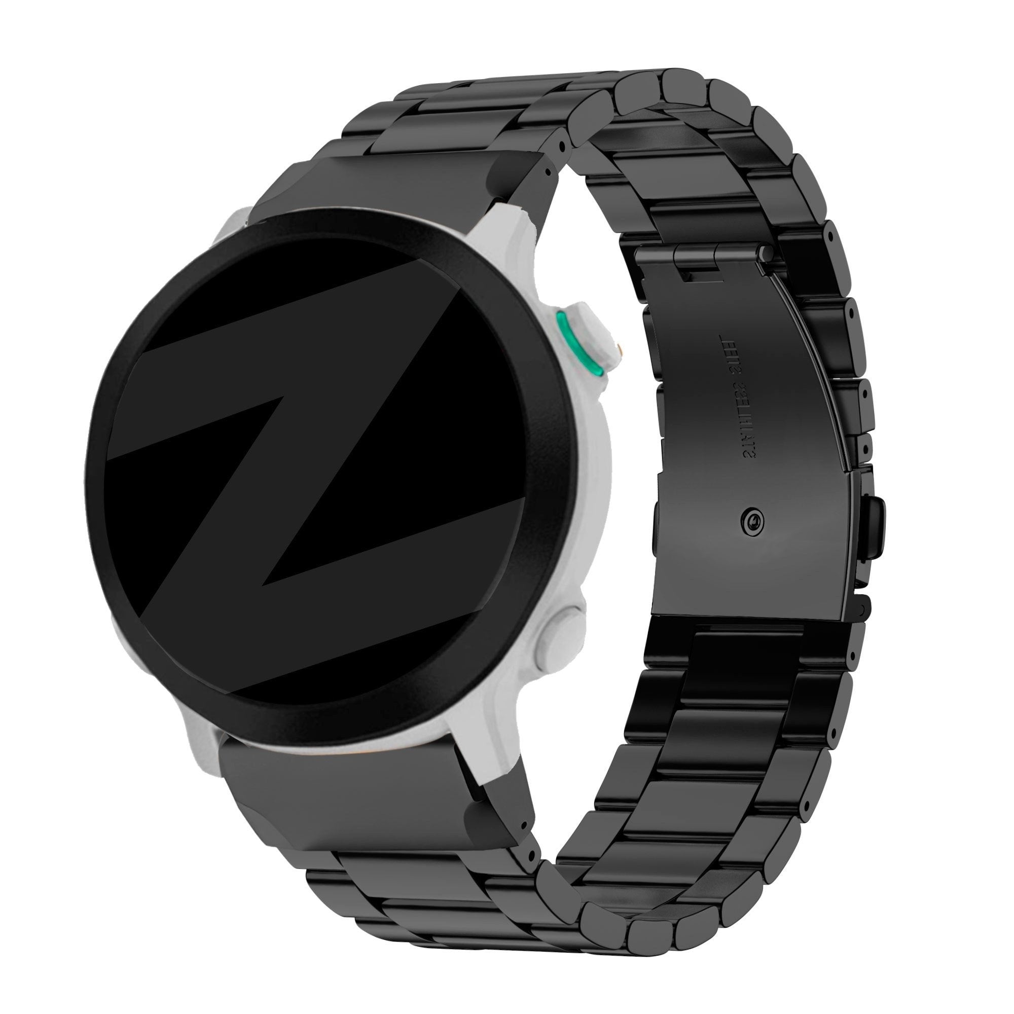 Bandz Garmin Forerunner 970 Steel Strap 'Classic' (Black)