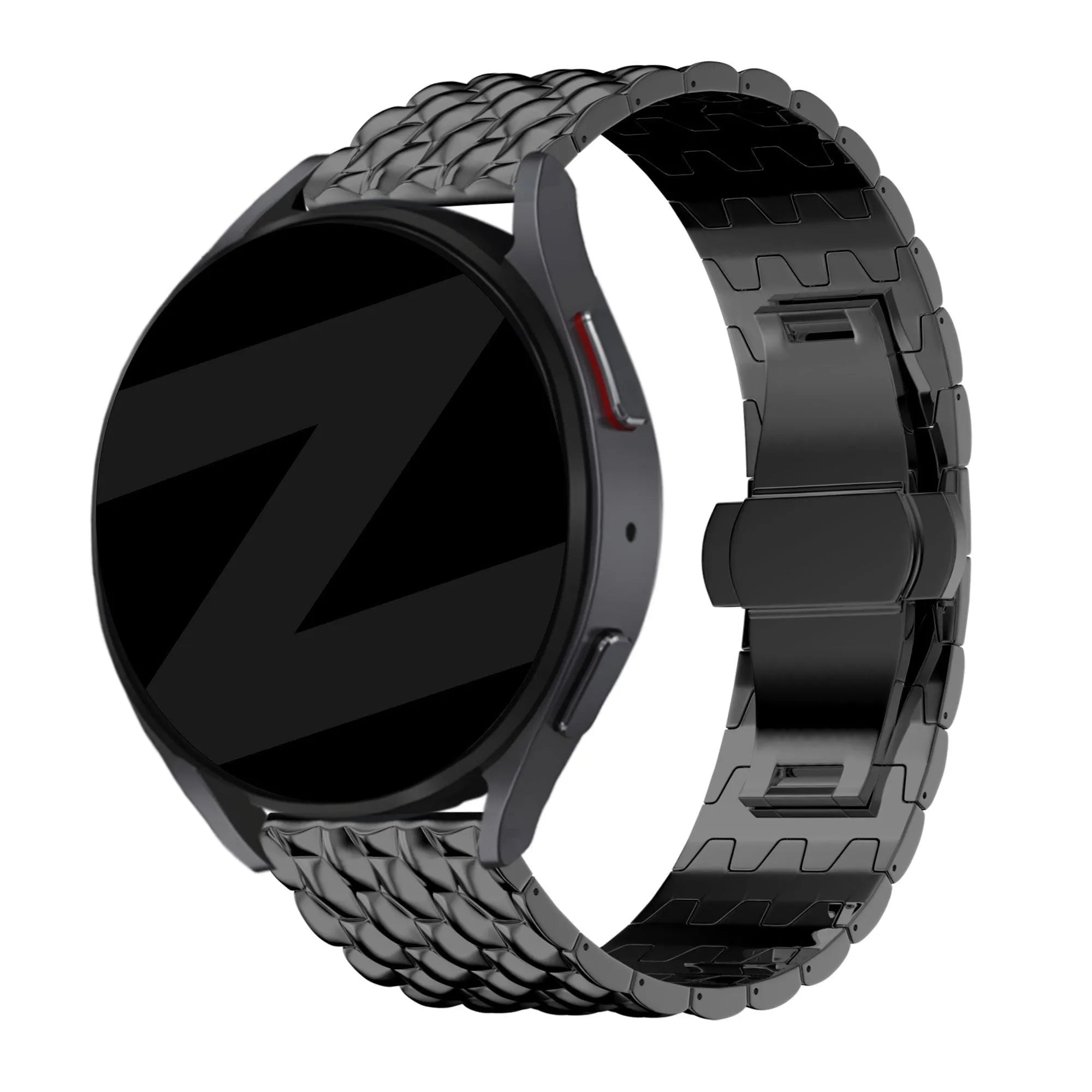 Bandz Coros Apex 42mm Steel Strap 'Dragon' (Black)