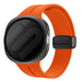 Samsung Galaxy Watch 8 - 44mm D-Buckle Silicone Strap (Orange) Samsung Galaxy Watch 8 - 44mm D-Buckle Silicone Strap (Orange)