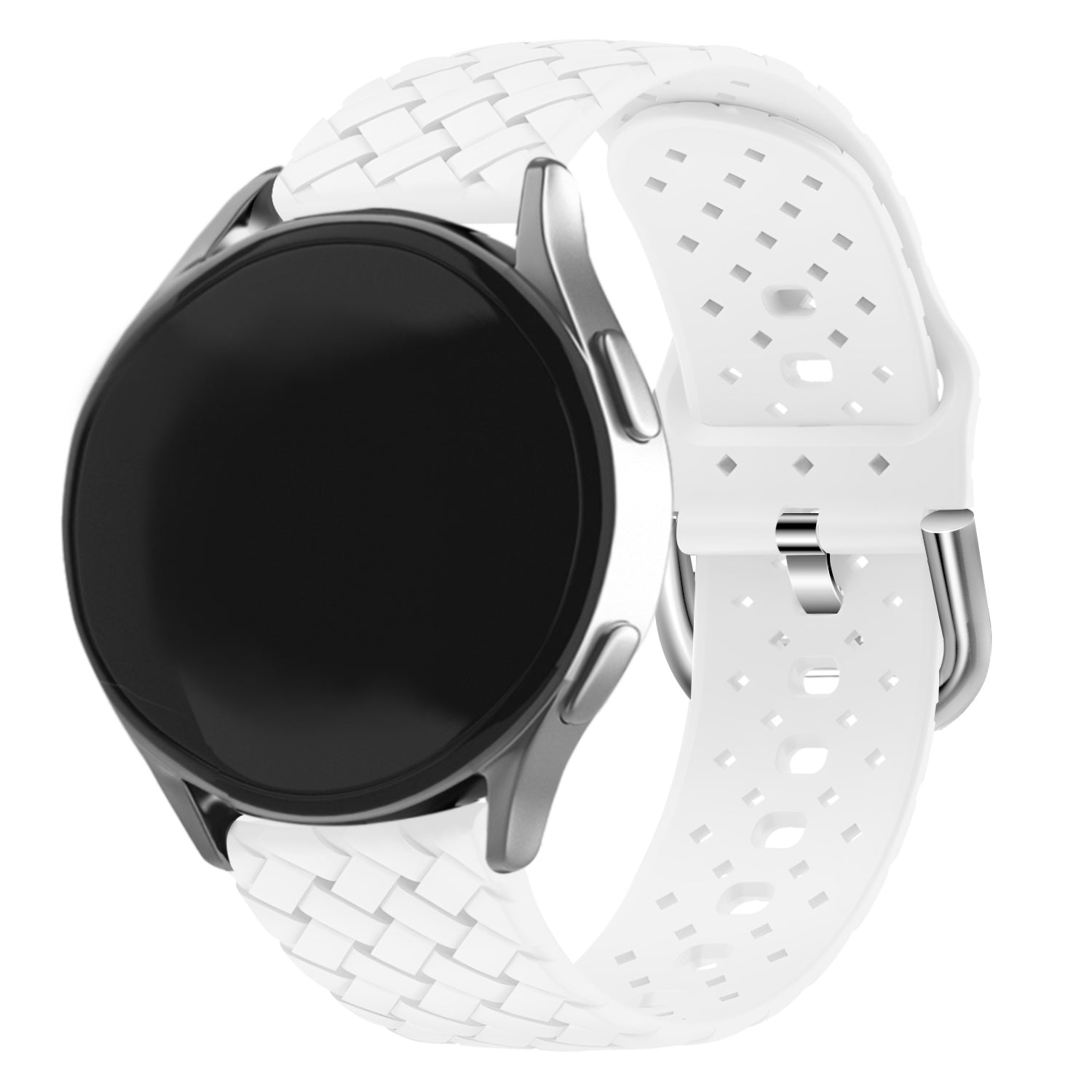 Withings Steel HR Sport Braided Silicone Strap (White)
