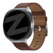 Bandz Samsung Galaxy Watch 8 - 44mm Leather Strap 'Classic' (Brown) Bandz Samsung Galaxy Watch 8 - 44mm Leather Strap 'Classic' (Brown)