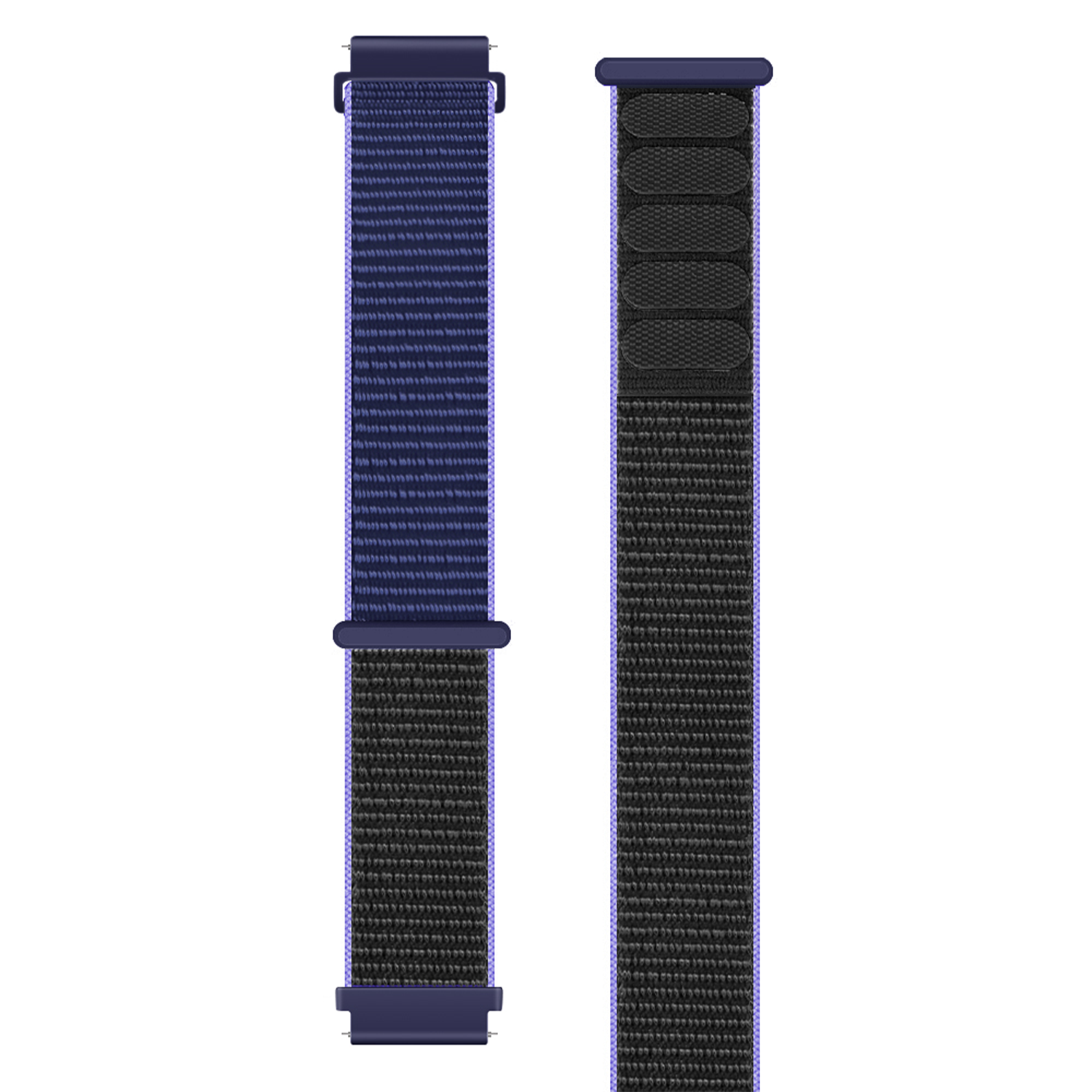Garmin Forerunner 255 Nylon Strap (Blue/Black)