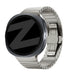 Bandz Samsung Galaxy Watch 8 Classic Steel Strap 'One Bead' (Titanium) Bandz Samsung Galaxy Watch 8 Classic Steel Strap 'One Bead' (Titanium)
