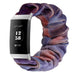 Fitbit Charge 4 Scrunchie Strap (Blue Pink Mix) Fitbit Charge 4 Scrunchie Strap (Blue Pink Mix)