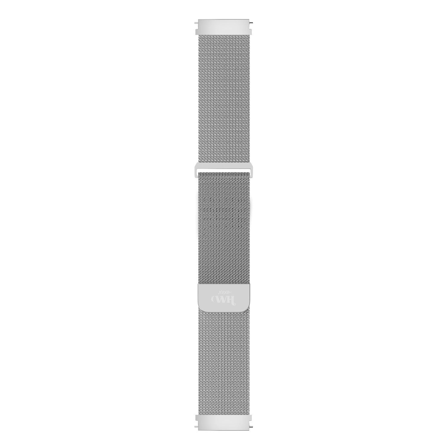 xoxo Wildhearts Polar Grit X Pro Milanese Strap (Silver)