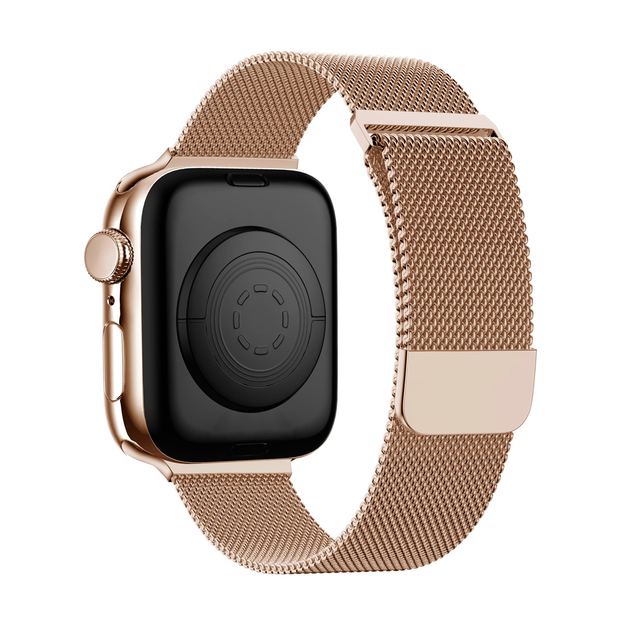Bandz Apple Watch Milanese Loop Strap (Rose Gold)