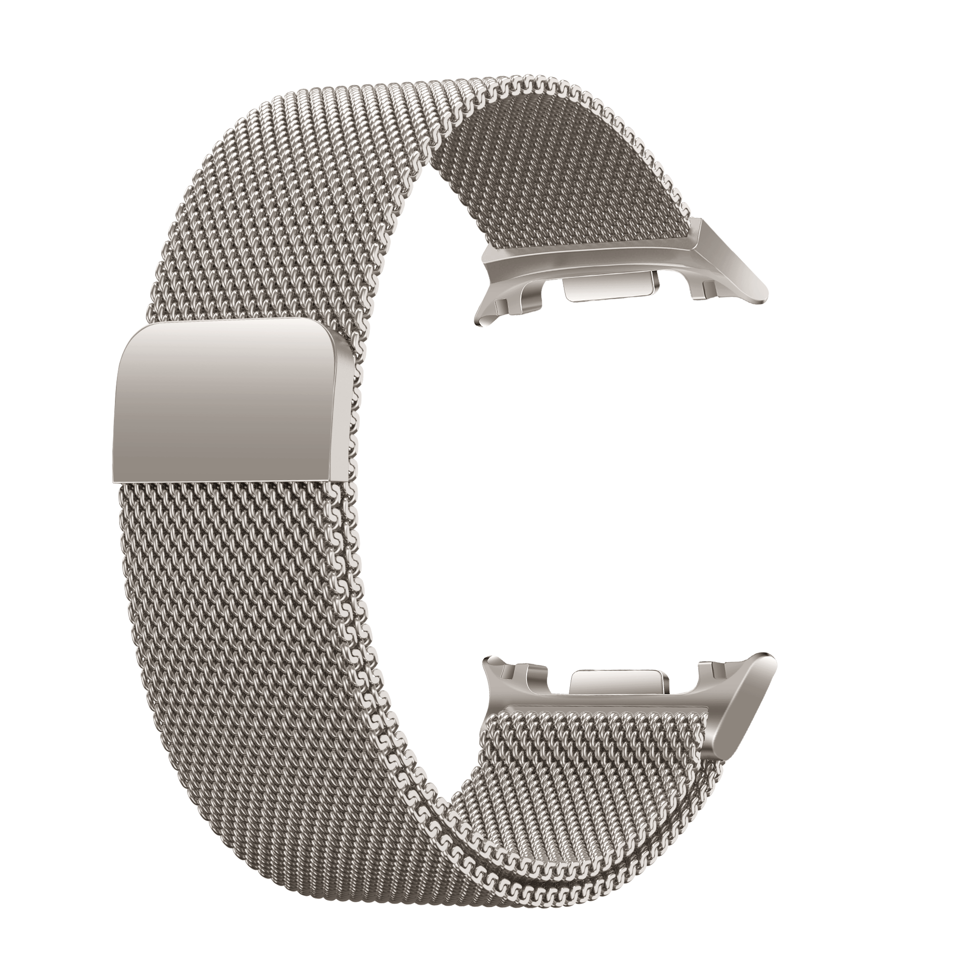 Samsung Galaxy Watch 8 - 40mm Milanese Strap (Starlight)