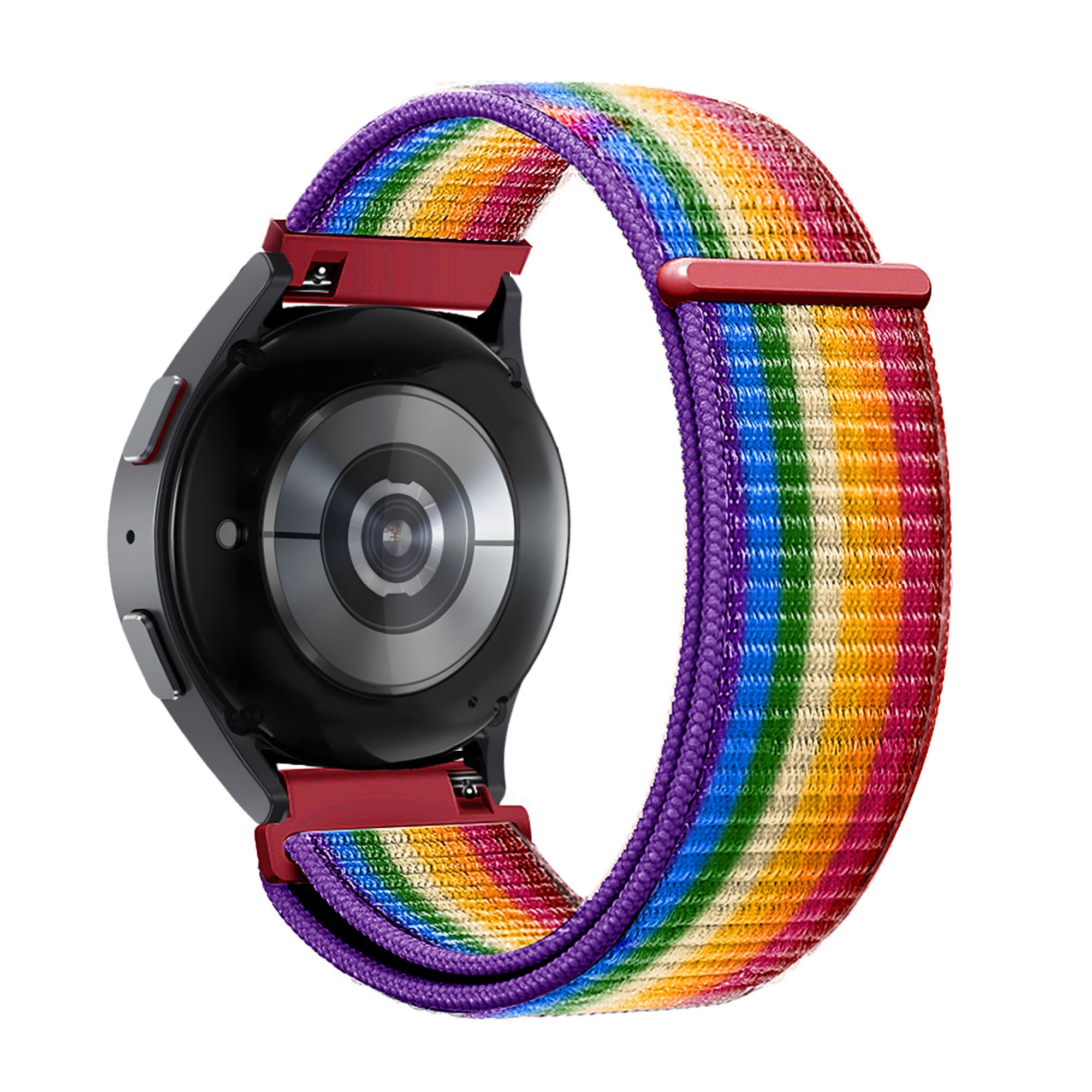 Bandz Garmin Venu Nylon Loop Strap (Rainbow)