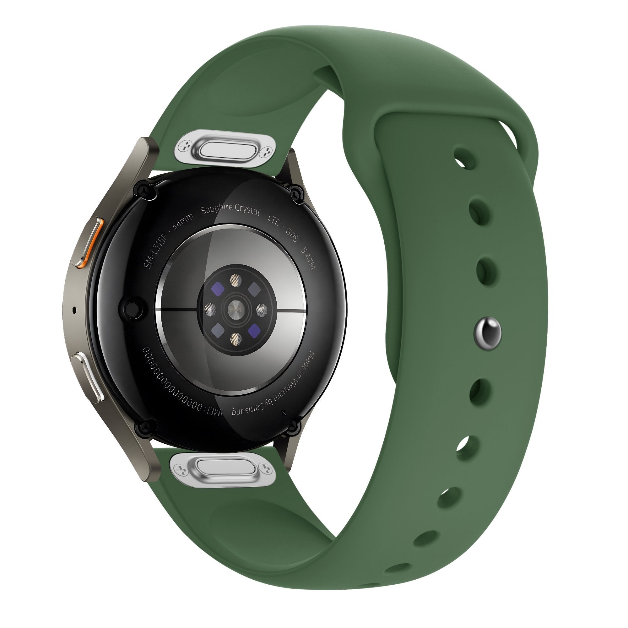 Bandz Huawei Watch GT 5 - 46mm Sport Strap 'Easy Fit' (Green)