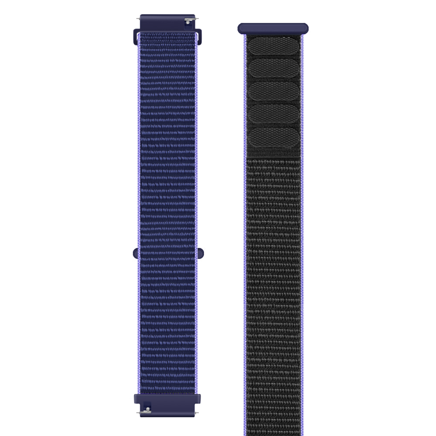 Garmin Forerunner 255 Nylon Strap (Blue/Black)