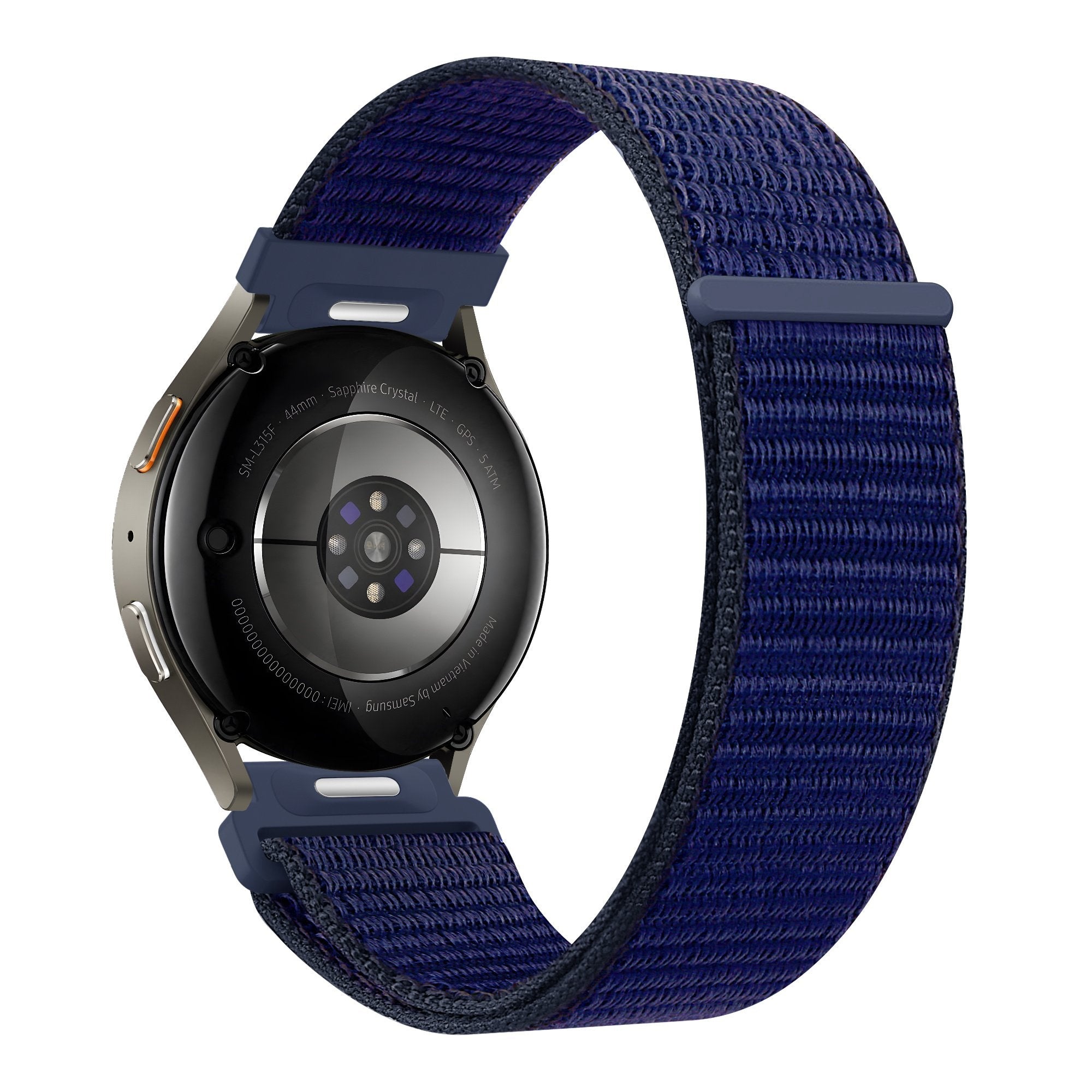 Bandz Samsung Galaxy Watch 6 - 40mm Nylon Strap 'Easy Fit' (Blue)