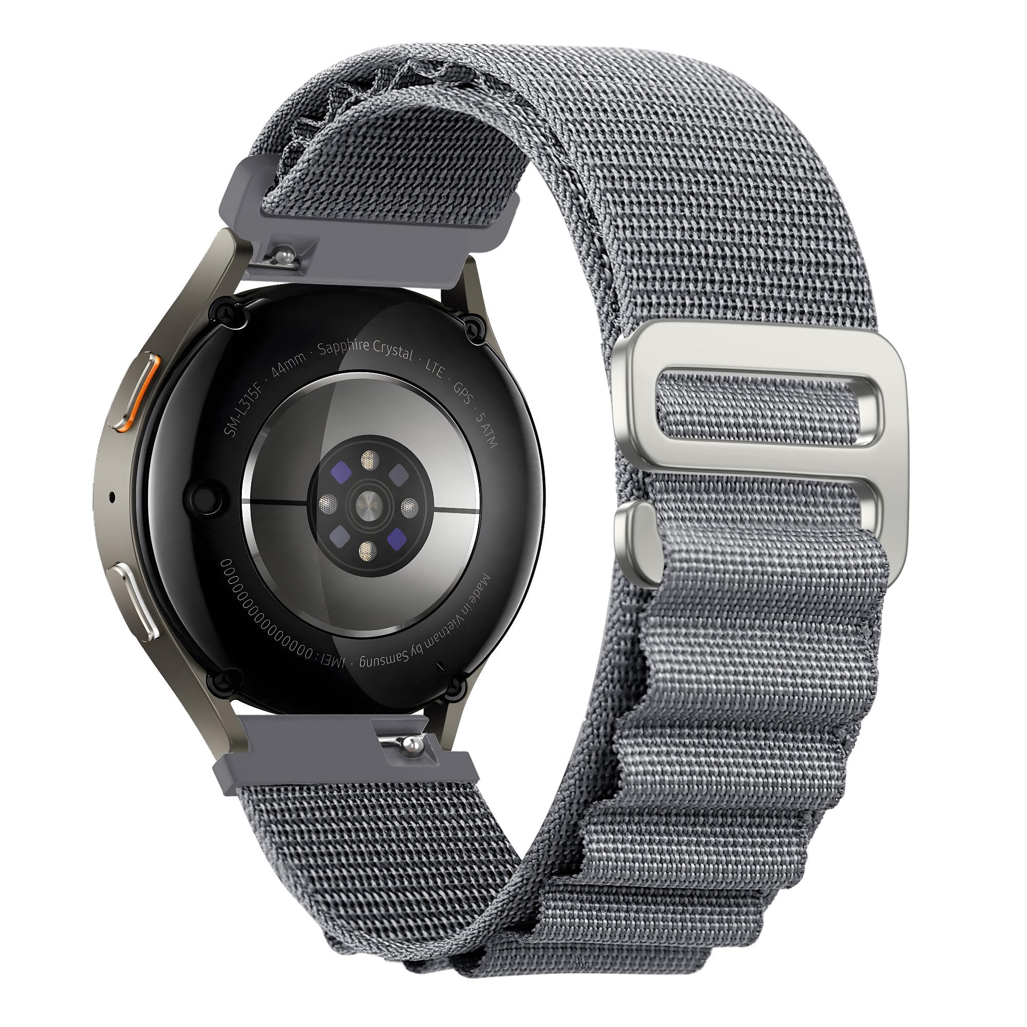 Bandz Redmi Watch 5 Active Alpine Nylon Strap (Grey)