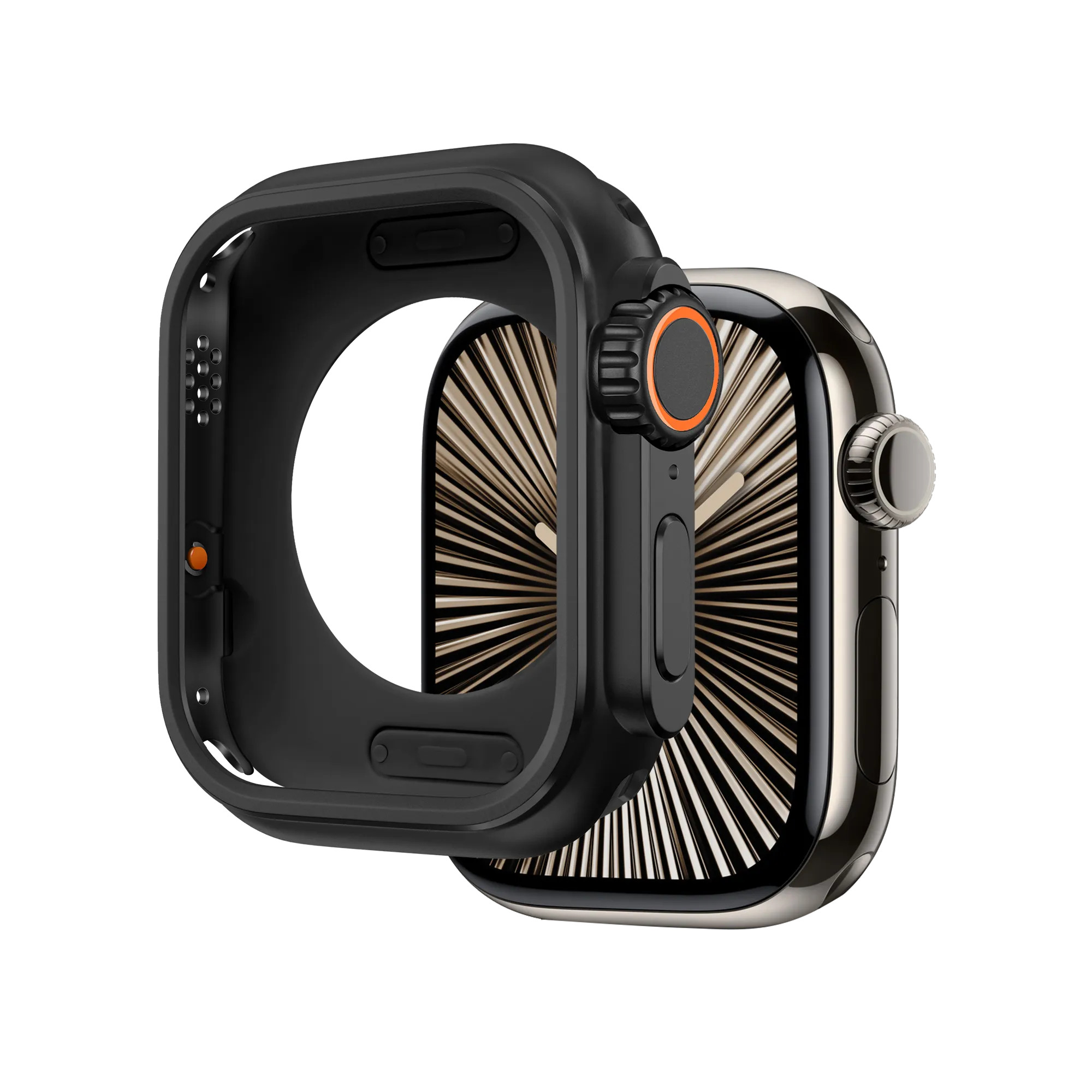 Bandz Apple Watch Metal Case (Black)