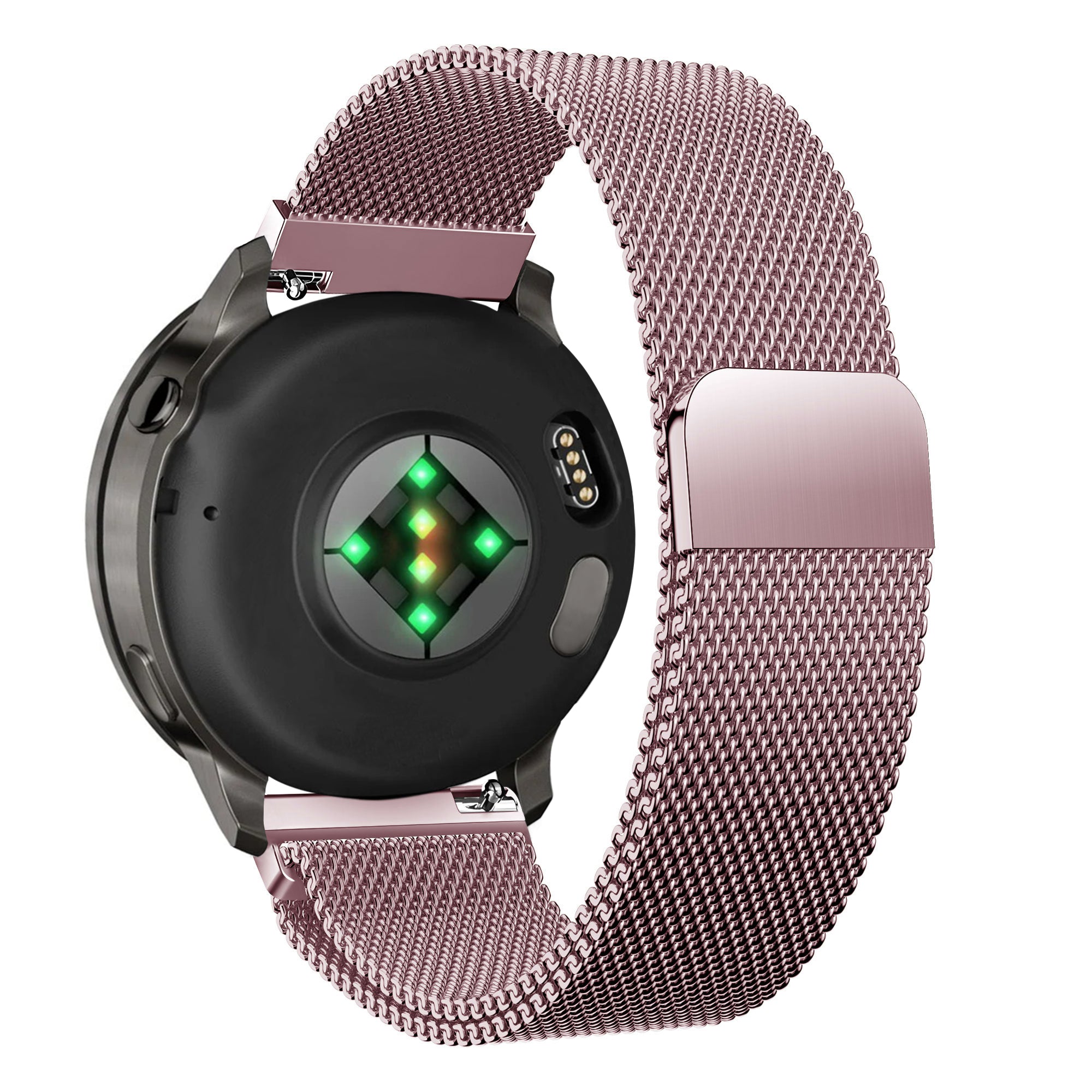 Bandz Garmin Bounce 2 Milanese Loop Strap (Pink)