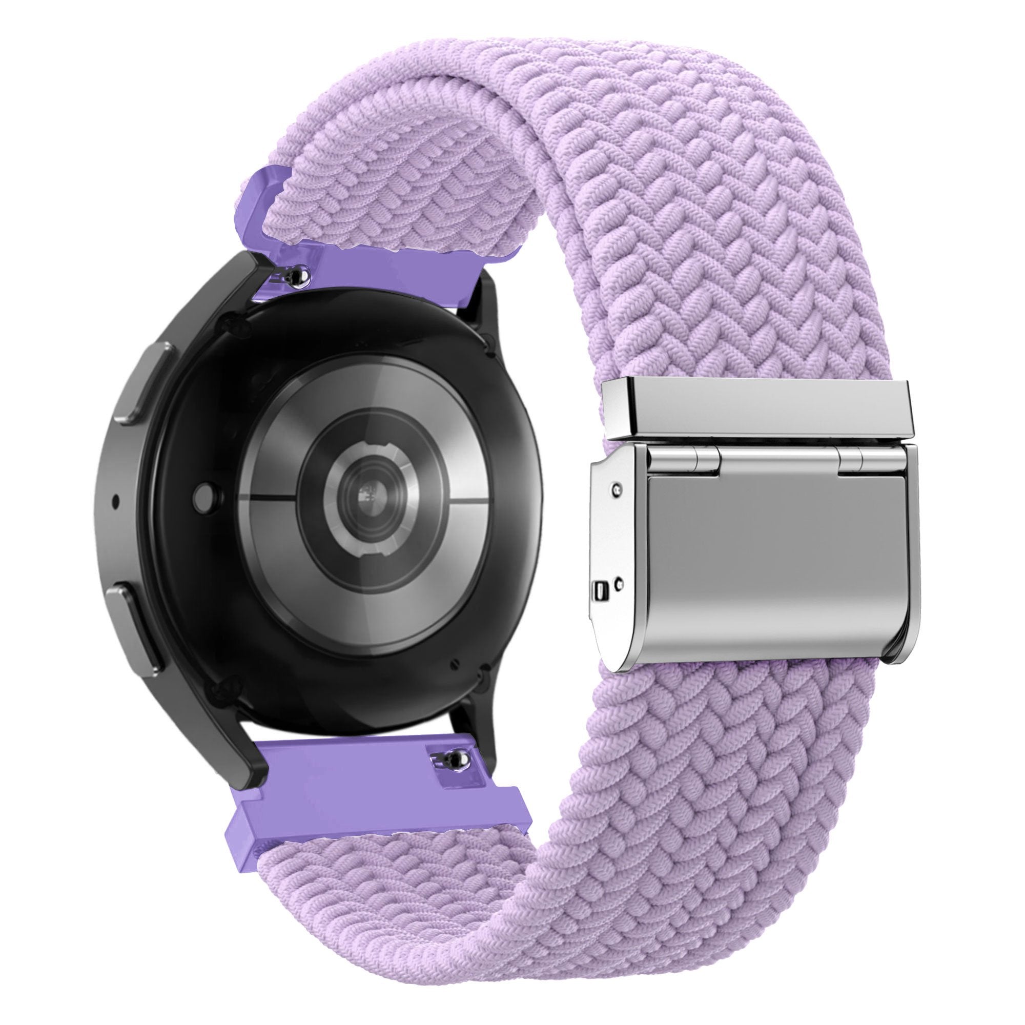 Bandz Garmin Vivomove 3 Woven Nylon Strap (Light Purple)