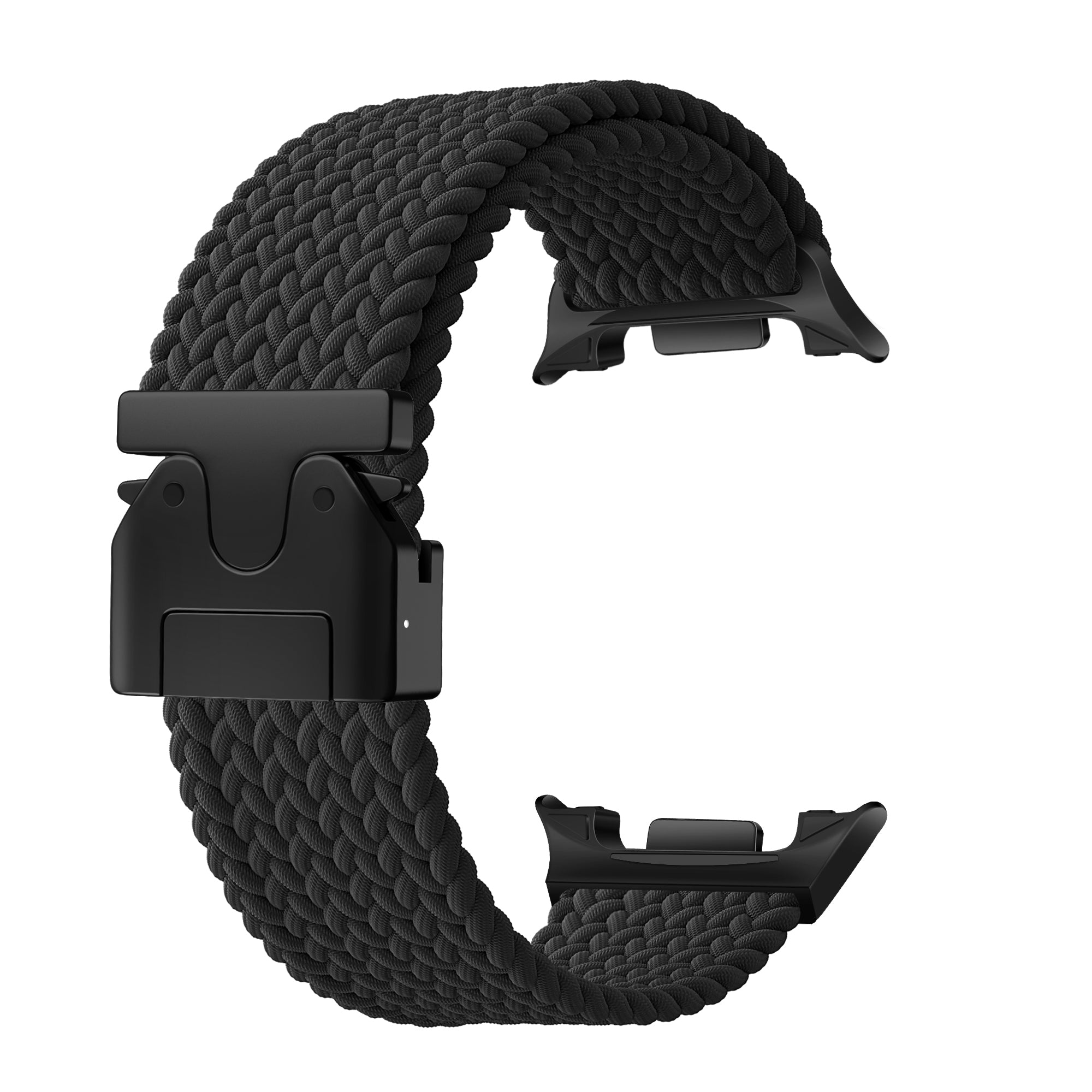 Samsung Galaxy Watch 8 - 40mm Braided Strap with P-Buckle (Black)