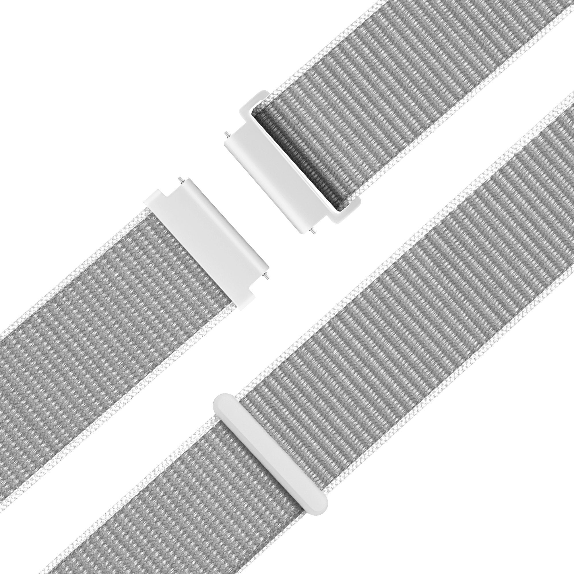 Bandz Garmin Vivoactive 6 Nylon Loop Strap (Grey)