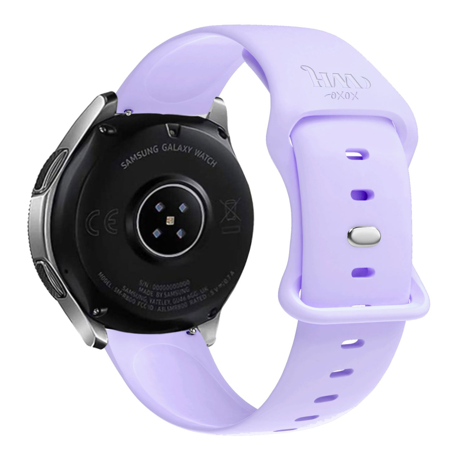 xoxo Wildhearts Huawei Watch GT 3 Pro 46mm Silicone Strap (Lilac)