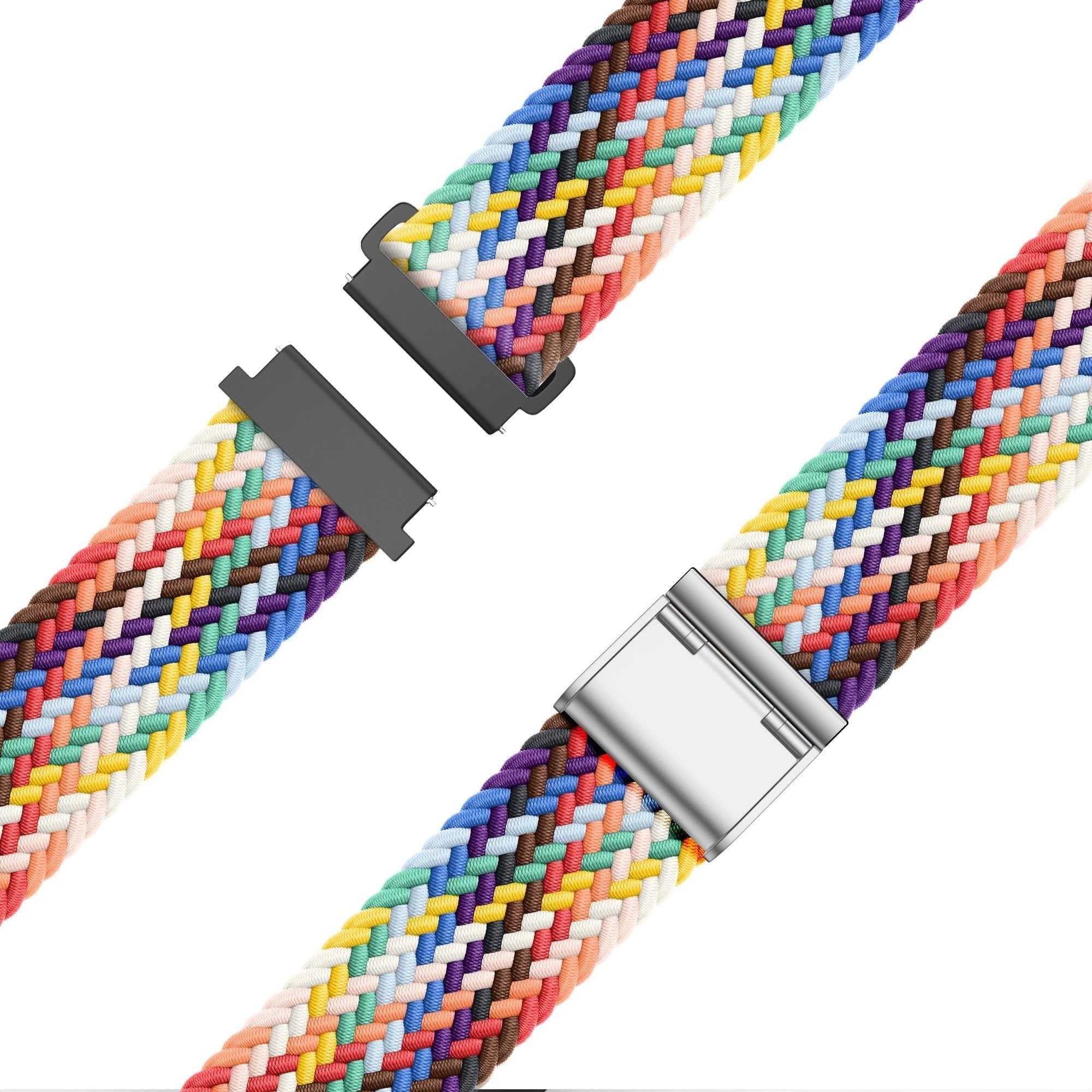 Bandz Coros Apex 2 Woven Nylon Strap (Rainbow)