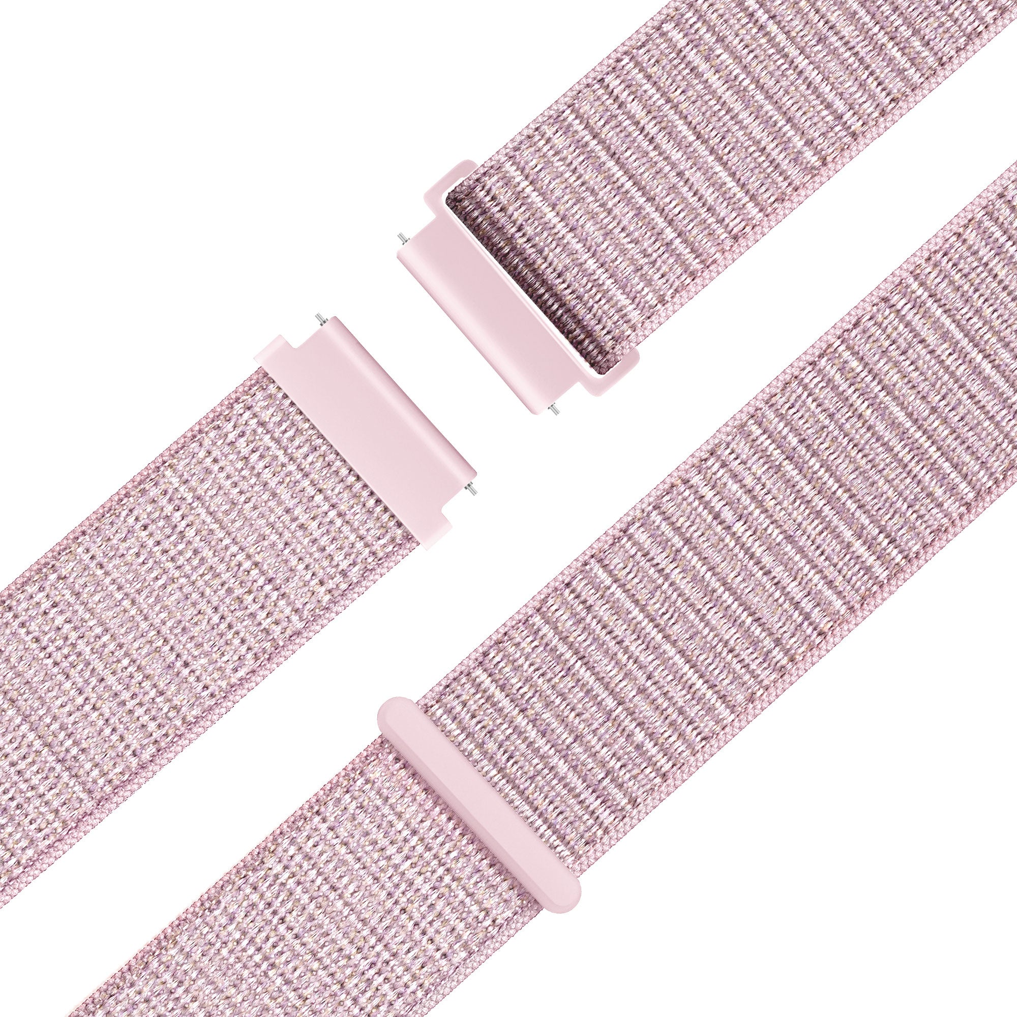 Bandz Garmin Venu Nylon Loop Strap (Pink)