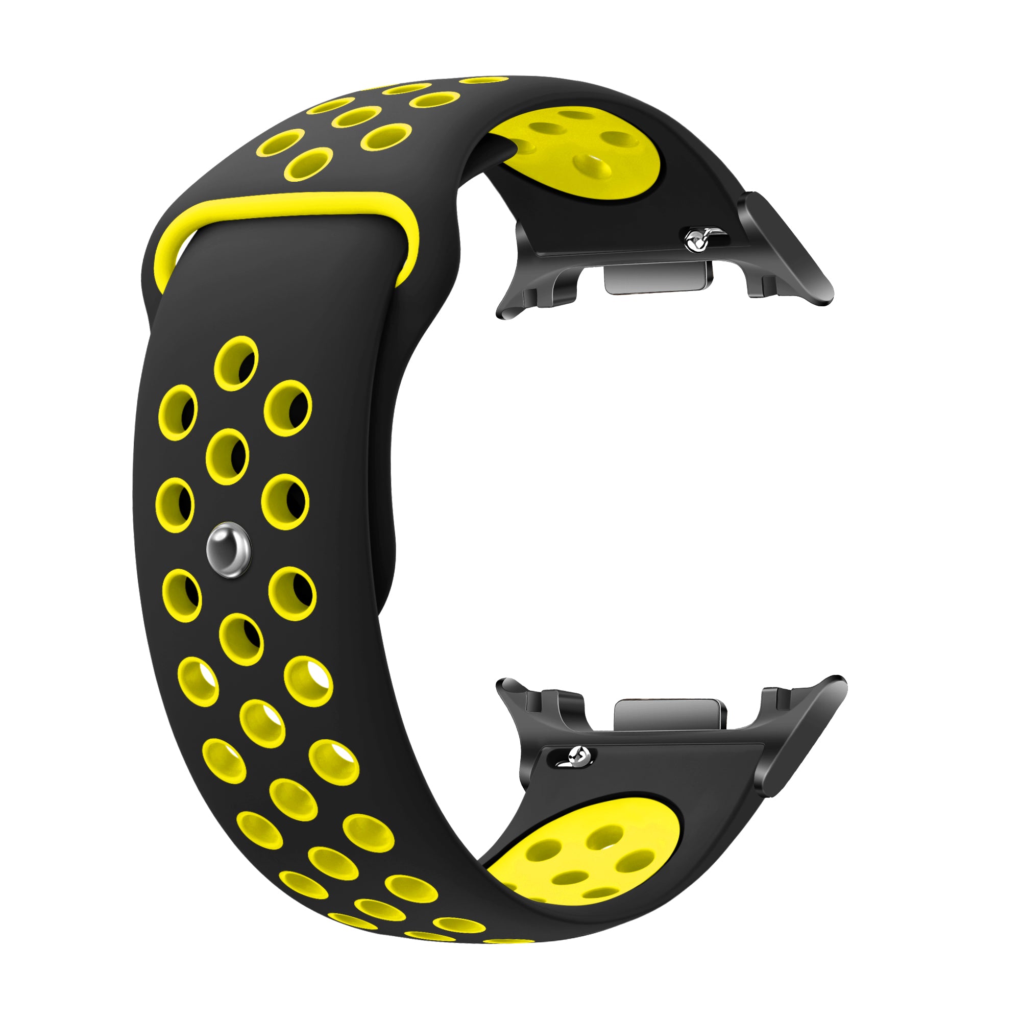 Samsung Galaxy Watch 8 - 44mm Sport Strap (Black/Yellow)