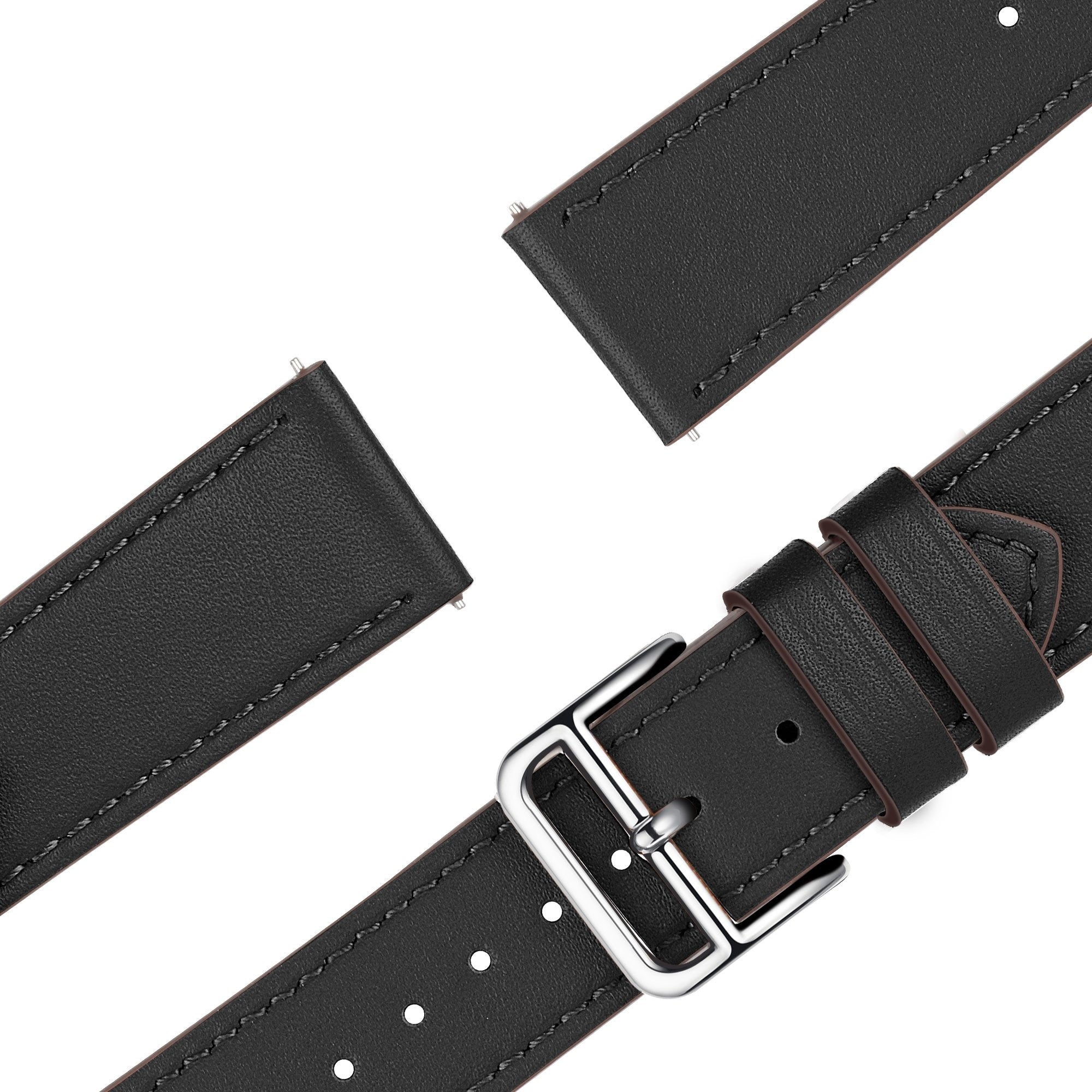 Bandz Coros Apex 2 Leather Strap 'Deluxe' (Black)