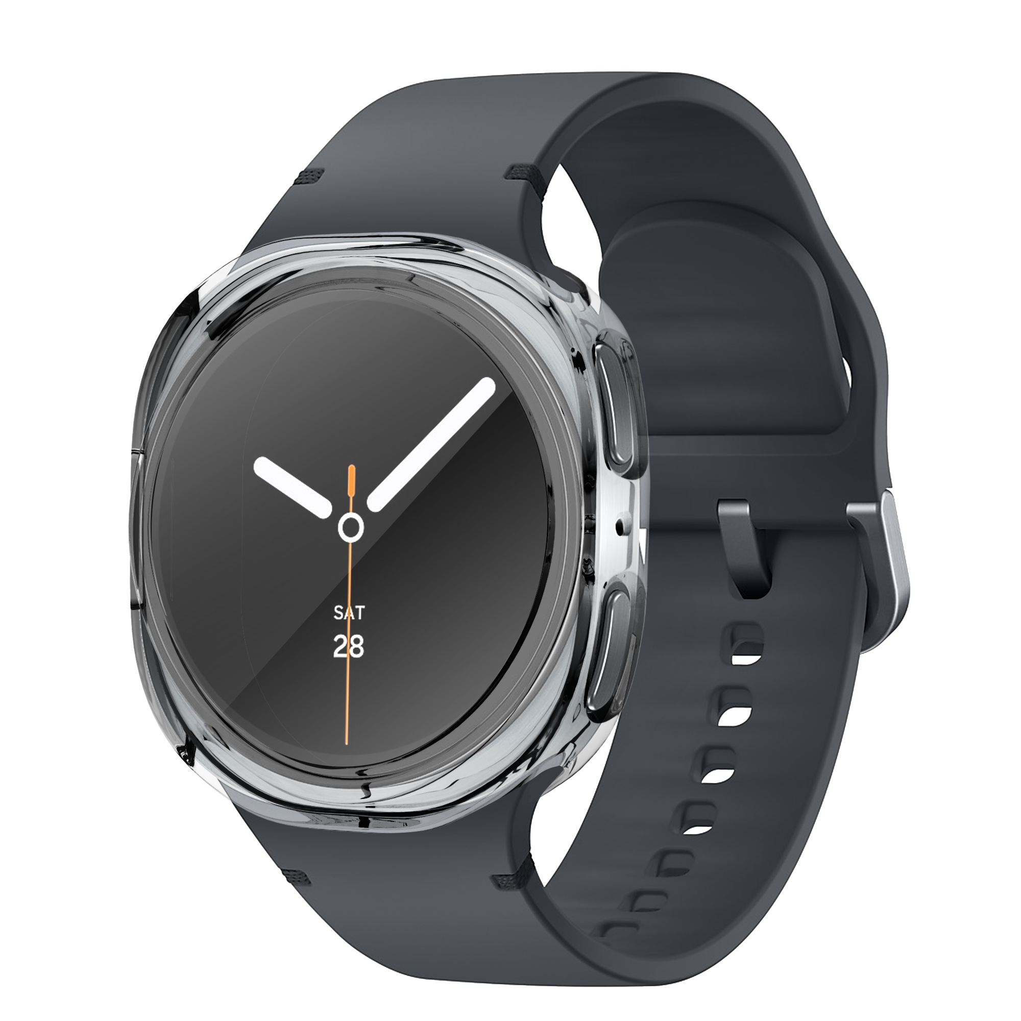 Bandz Samsung Galaxy Watch 8 - 44mm TPU Cover (Transparent)