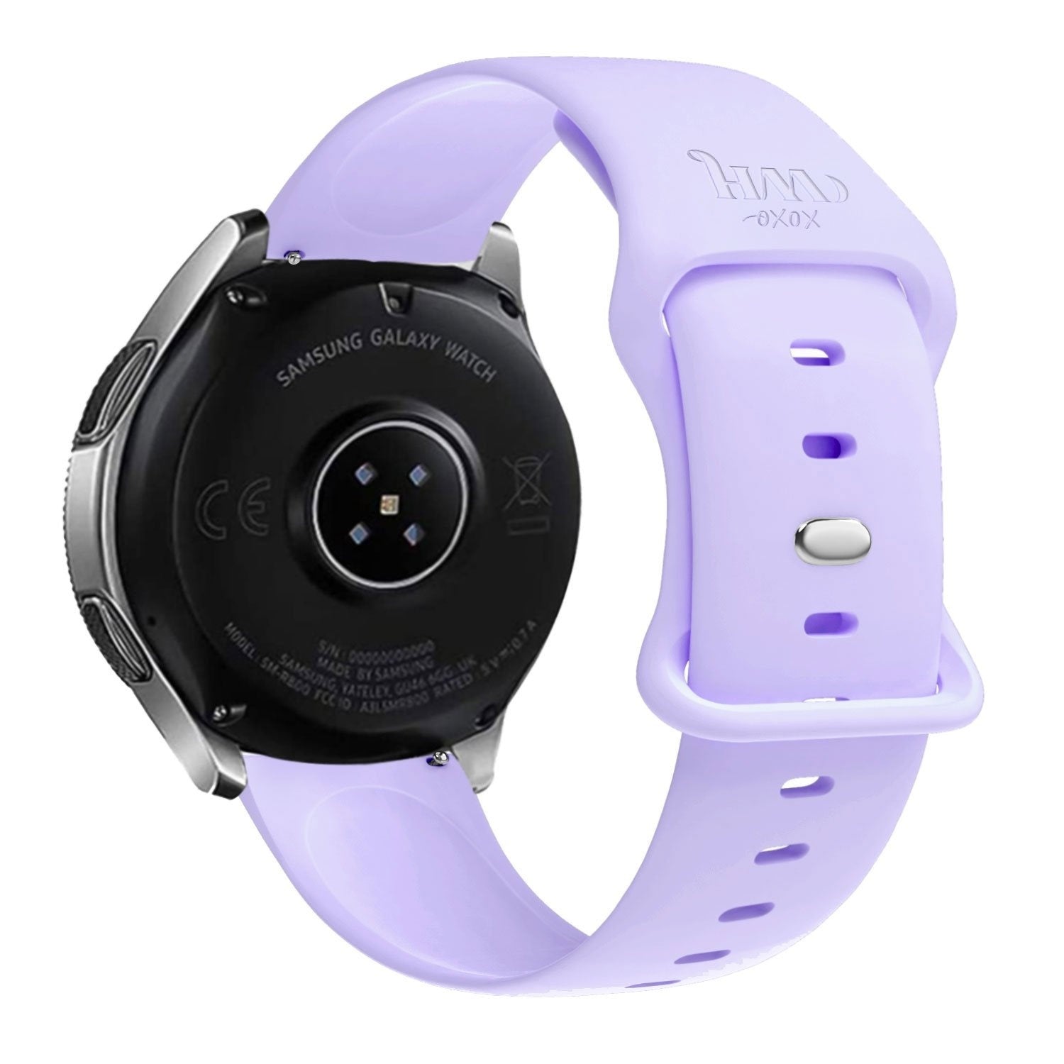 xoxo Wildhearts Samsung Galaxy Watch 6 - 44mm Silicone Strap (Lilac)
