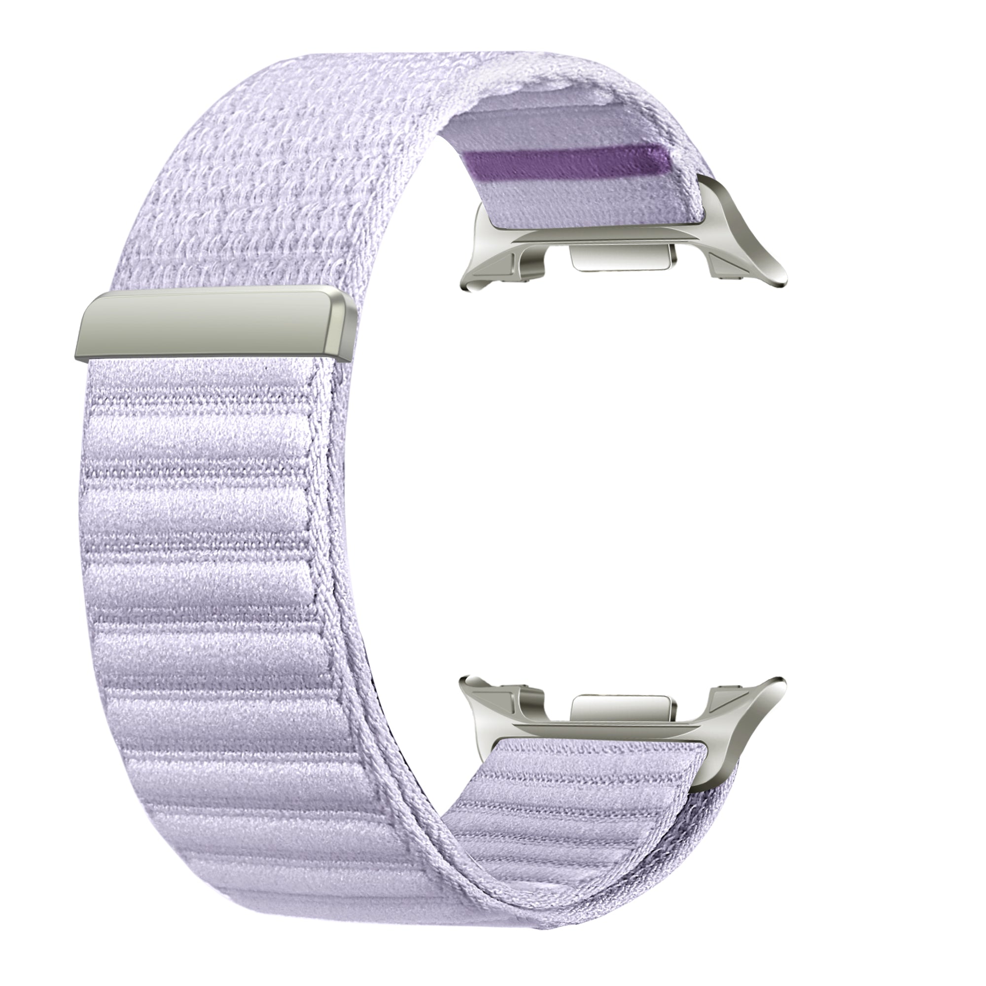 Samsung Galaxy Watch 8 - 40mm Wave Nylon Strap (Light Purple)