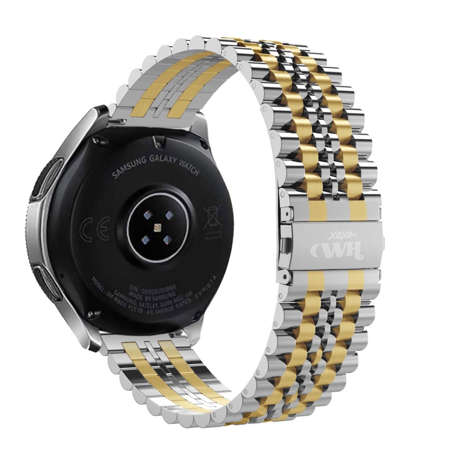 xoxo Wildhearts Amazfit GTS 3 Steel Strap (Silver/Gold)