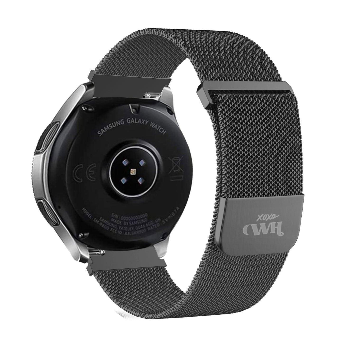 xoxo Wildhearts Huawei Watch GT 3 Pro 43mm Milanese Strap (Black)