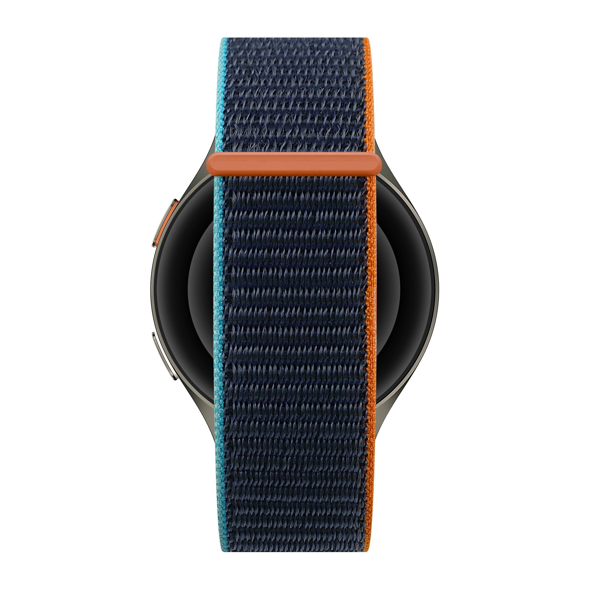 Bandz Samsung Galaxy Watch 4 Classic 42mm Nylon Strap 'Easy Fit' (Dark Blue Mix)