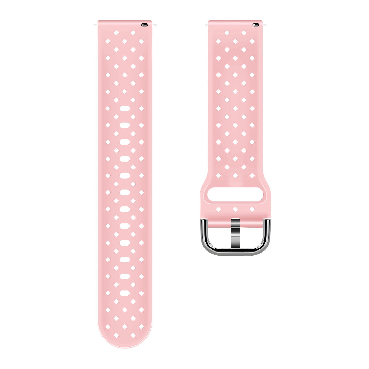 Coros Apex 42mm Braided Silicone Strap (Pink)