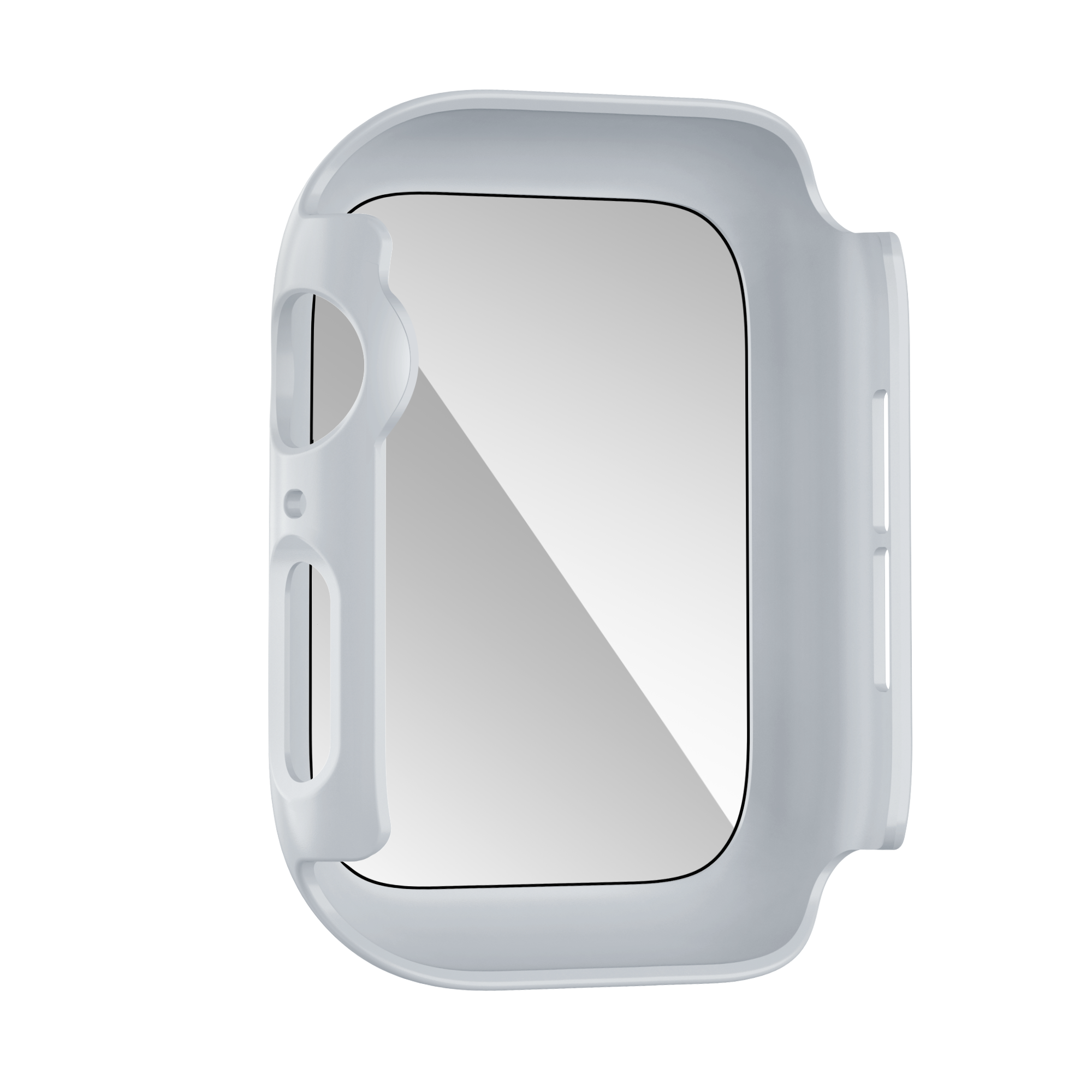Bandz Apple Watch 10 - 42mm PC Case with Glass (Silver)