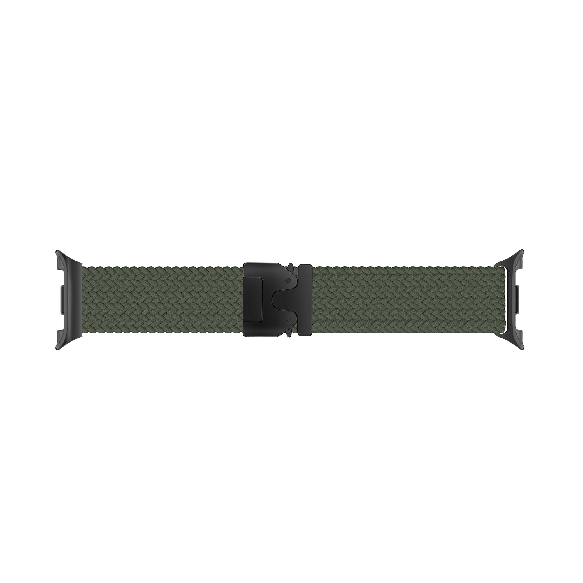 Samsung Galaxy Watch 8 - 40mm Braided Strap with P-Buckle (Green)