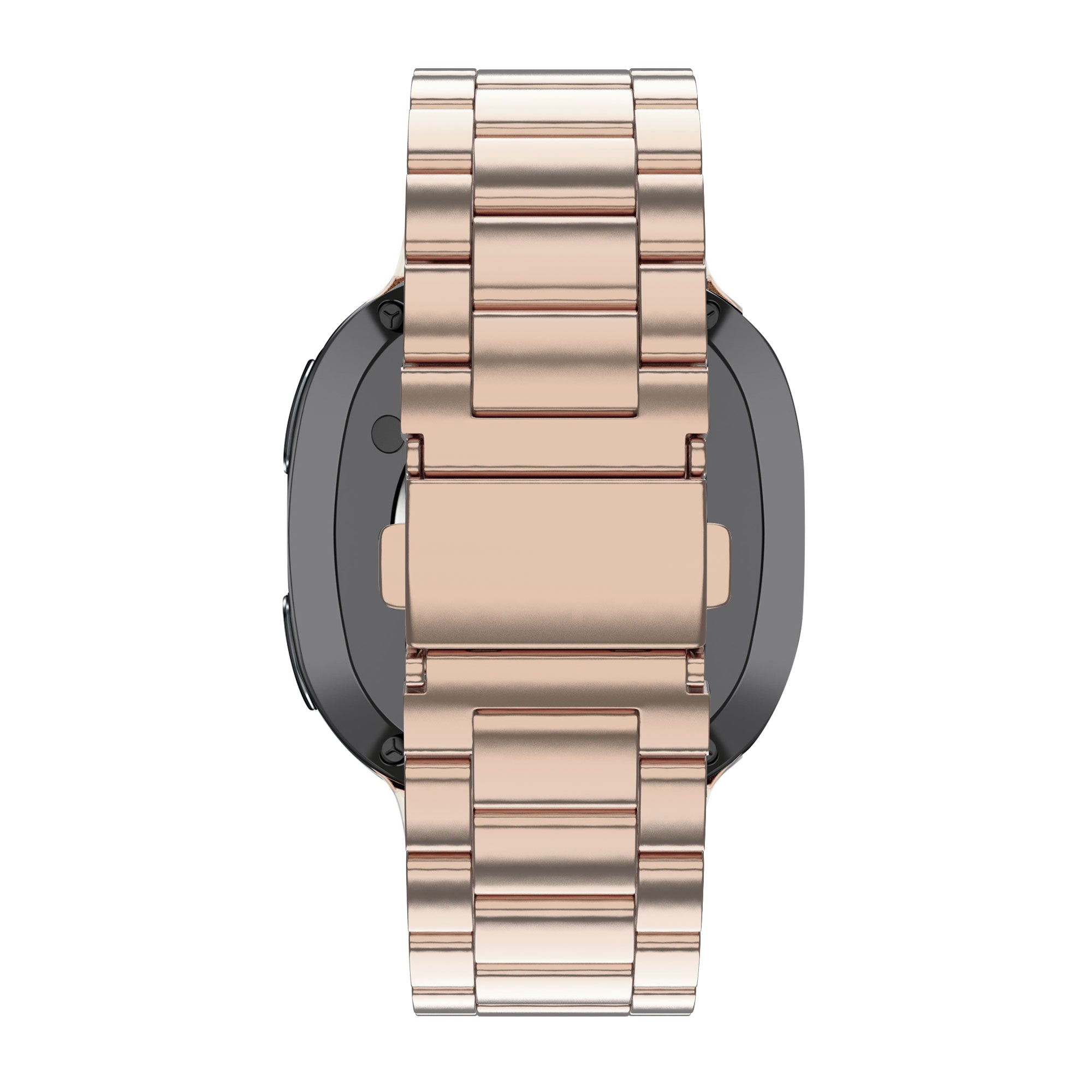 Bandz Samsung Galaxy Watch 8 - 44mm Steel Strap 'Classic' (Rose Gold)