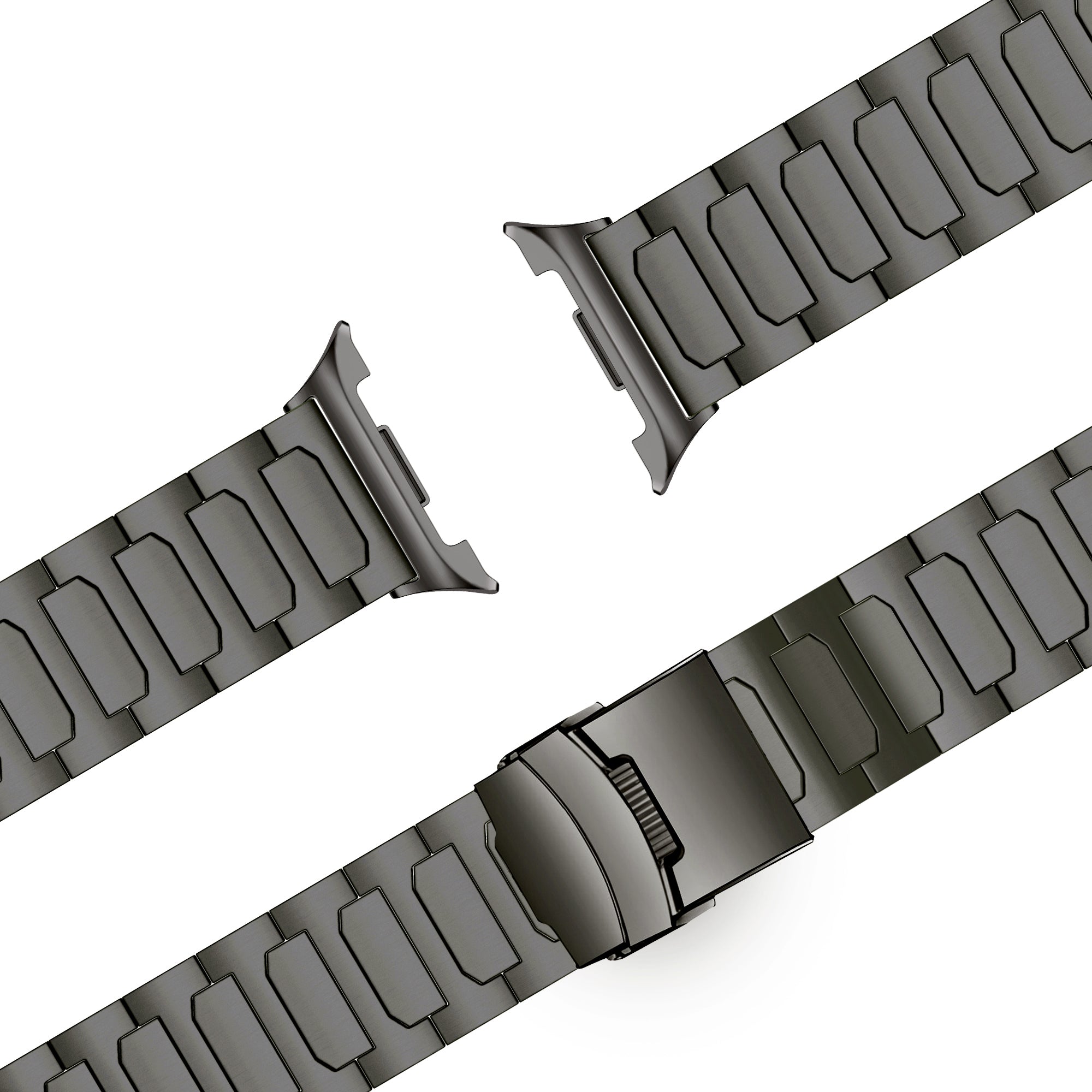 Bandz Samsung Galaxy Watch 8 Classic Titanium Strap 'Deluxe' (Graphite)