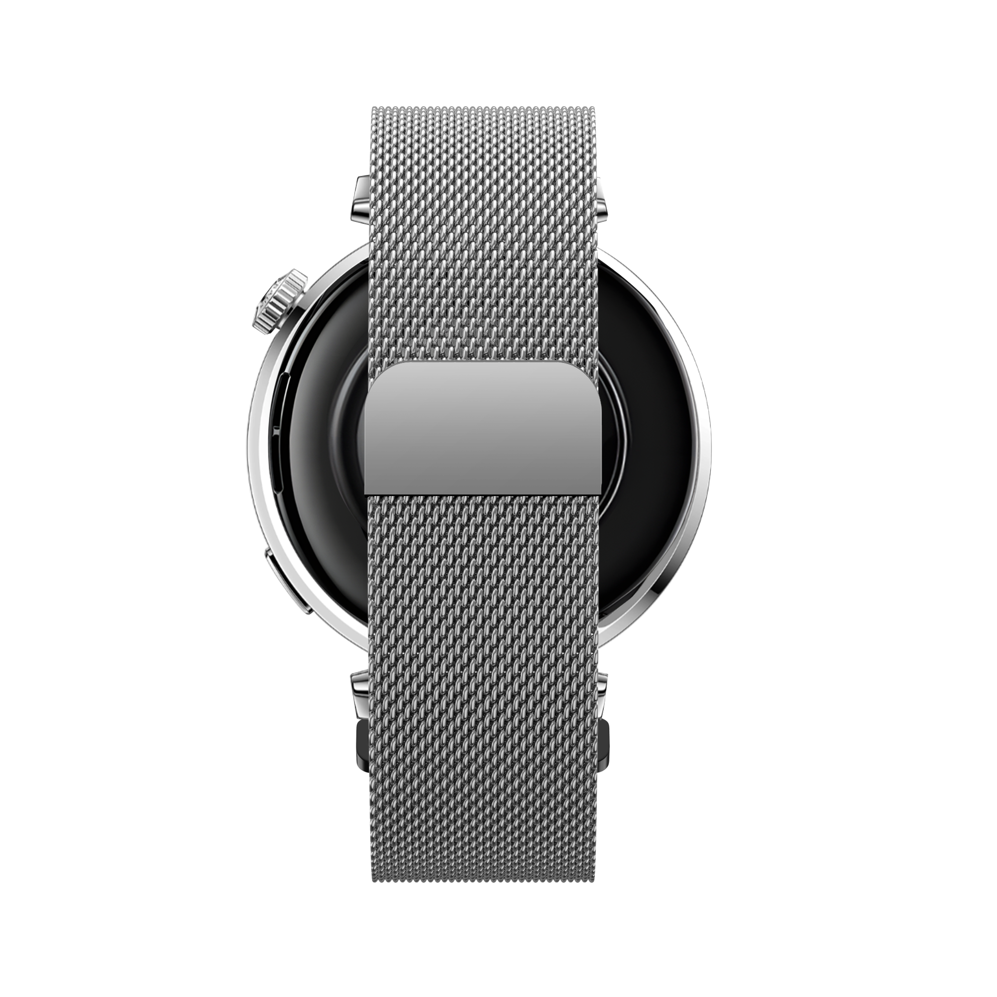 Bandz Huawei Watch GT 5 - 41mm Milanese Strap 'Easy fit' (Silver)