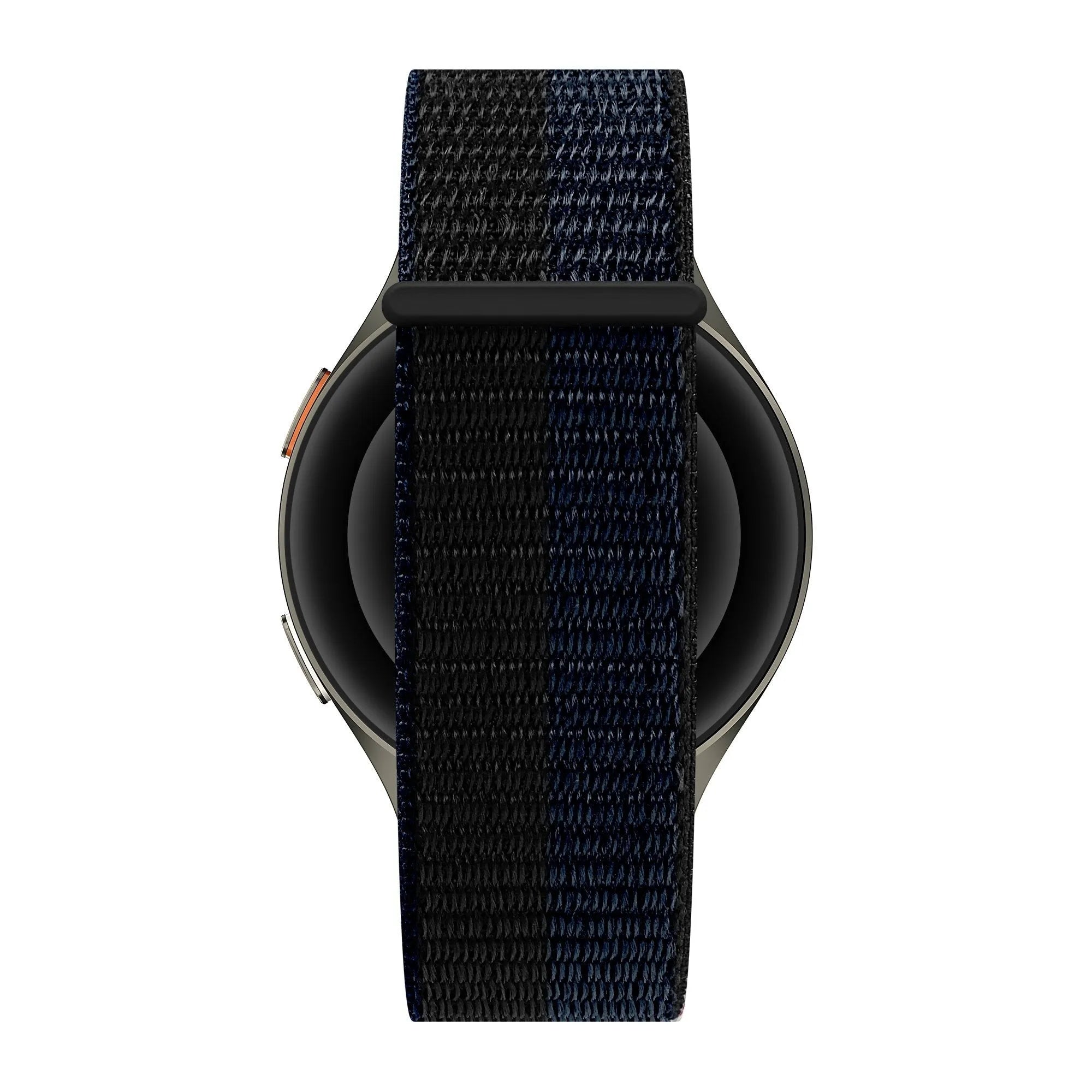Bandz Oppo Watch X2 Nylon Strap 'Easy Fit' (Black/Blue)