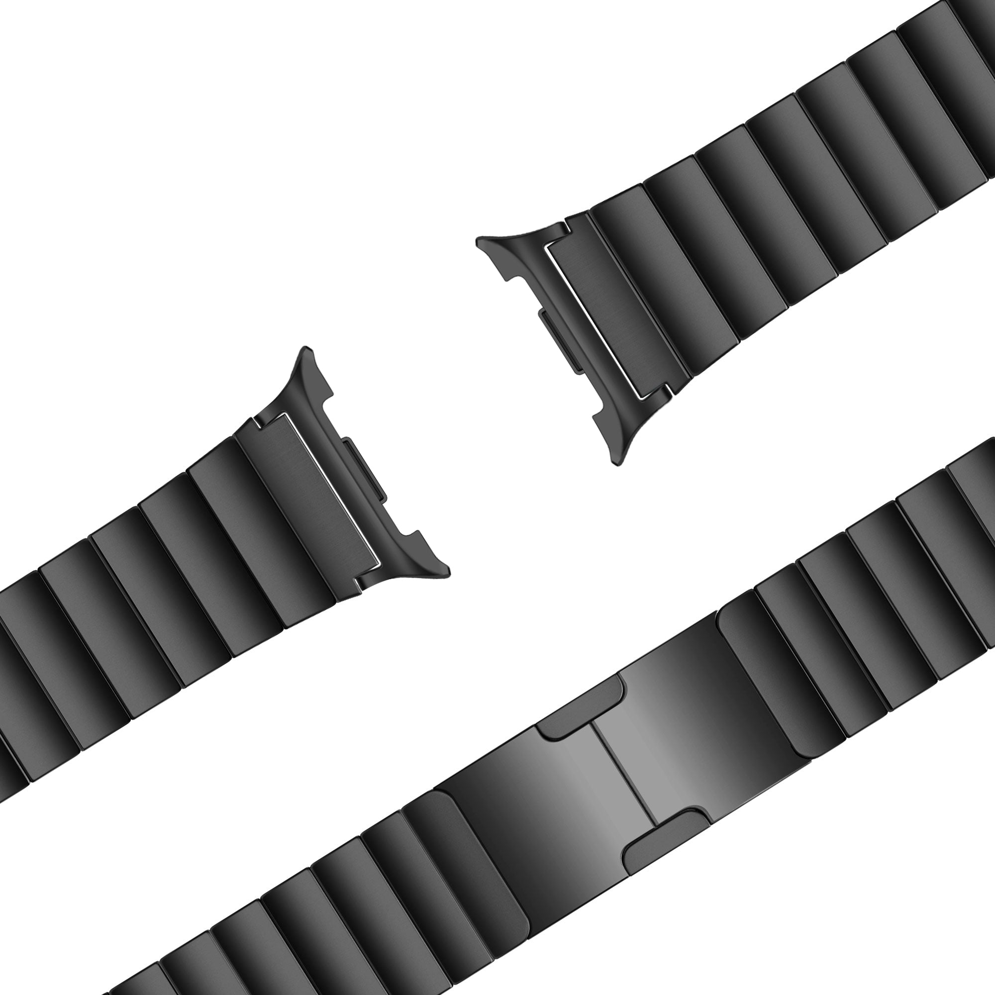Bandz Samsung Galaxy Watch 8 - 44mm Titanium Strap 'One Bead' (Black)
