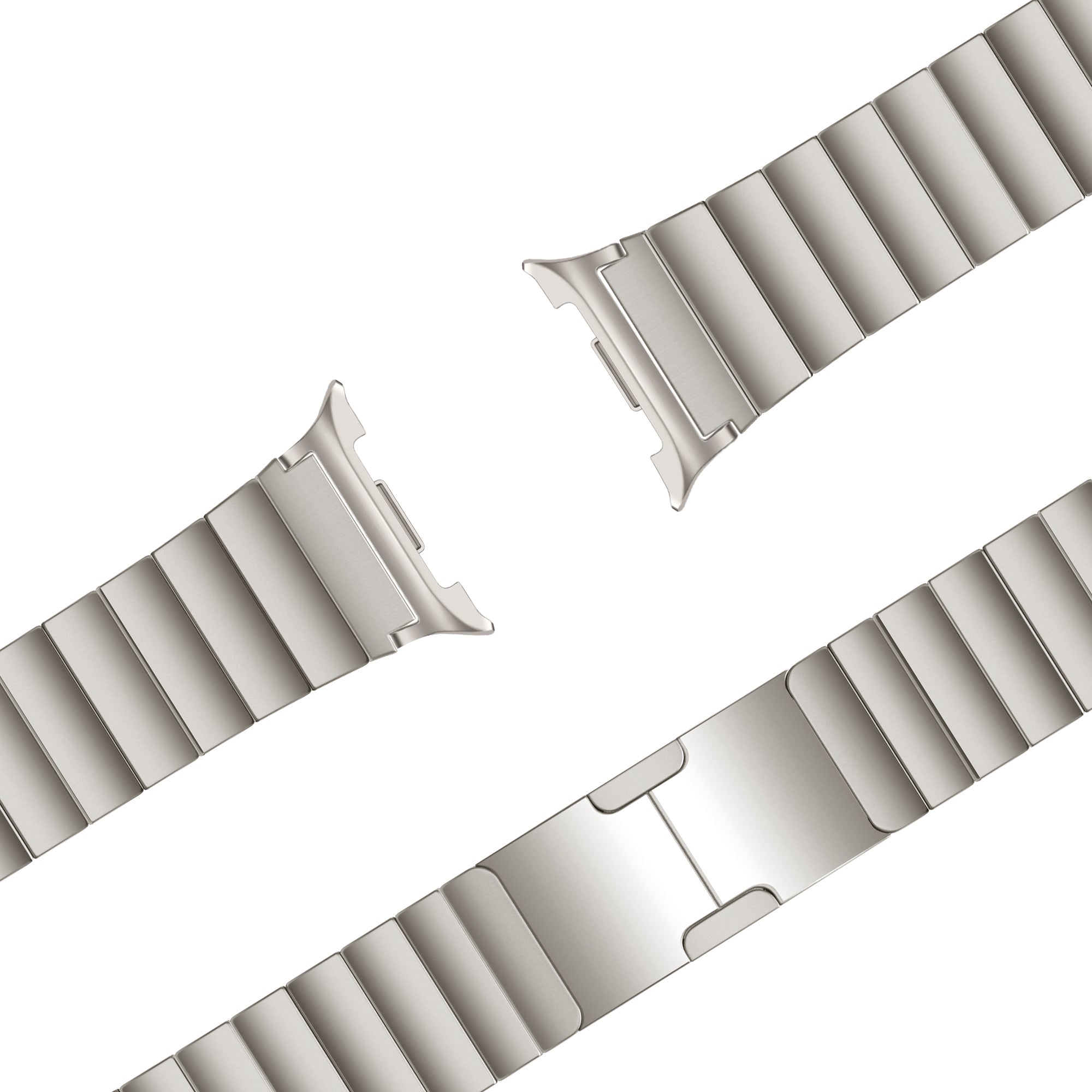 Bandz Samsung Galaxy Watch 8 - 44mm Titanium Strap 'One Bead' (Titanium)