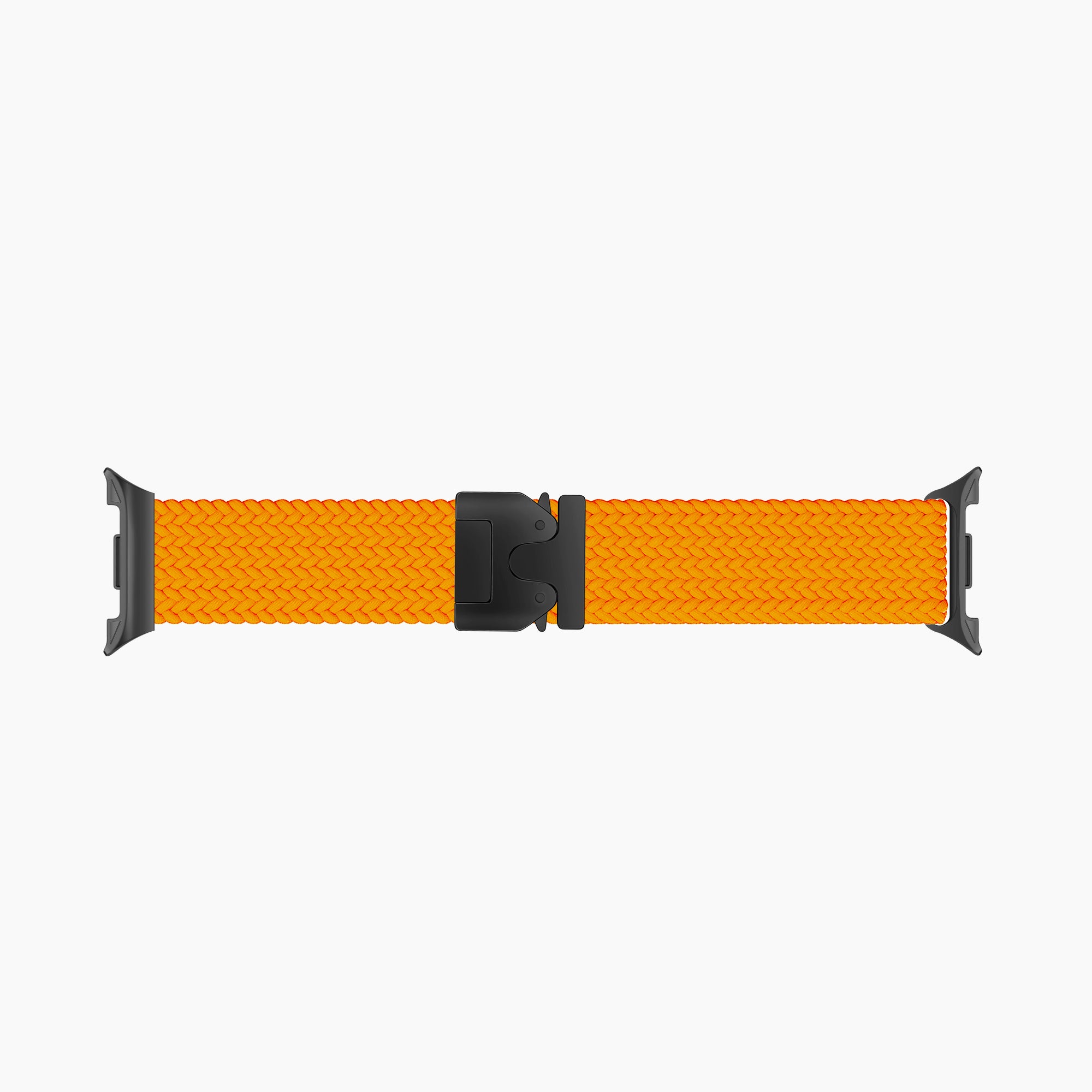 Samsung Galaxy Watch 8 - 44mm Braided Strap with P-Buckle (Orange)