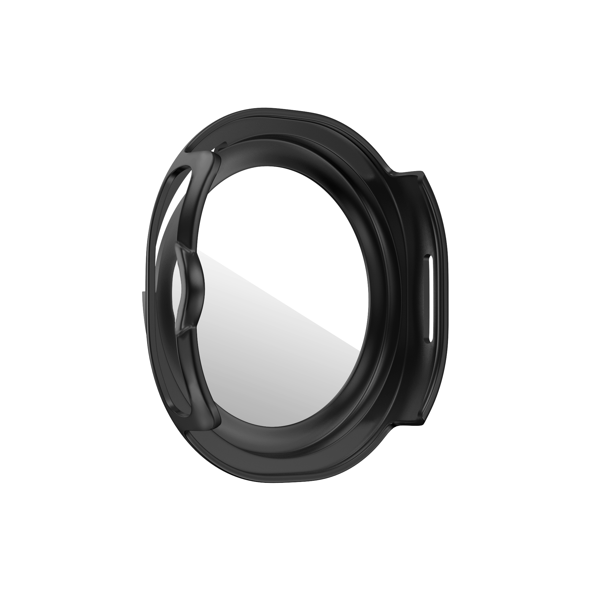 Bandz Samsung Galaxy Watch 8 Classic PC Cover with Glass (Black)